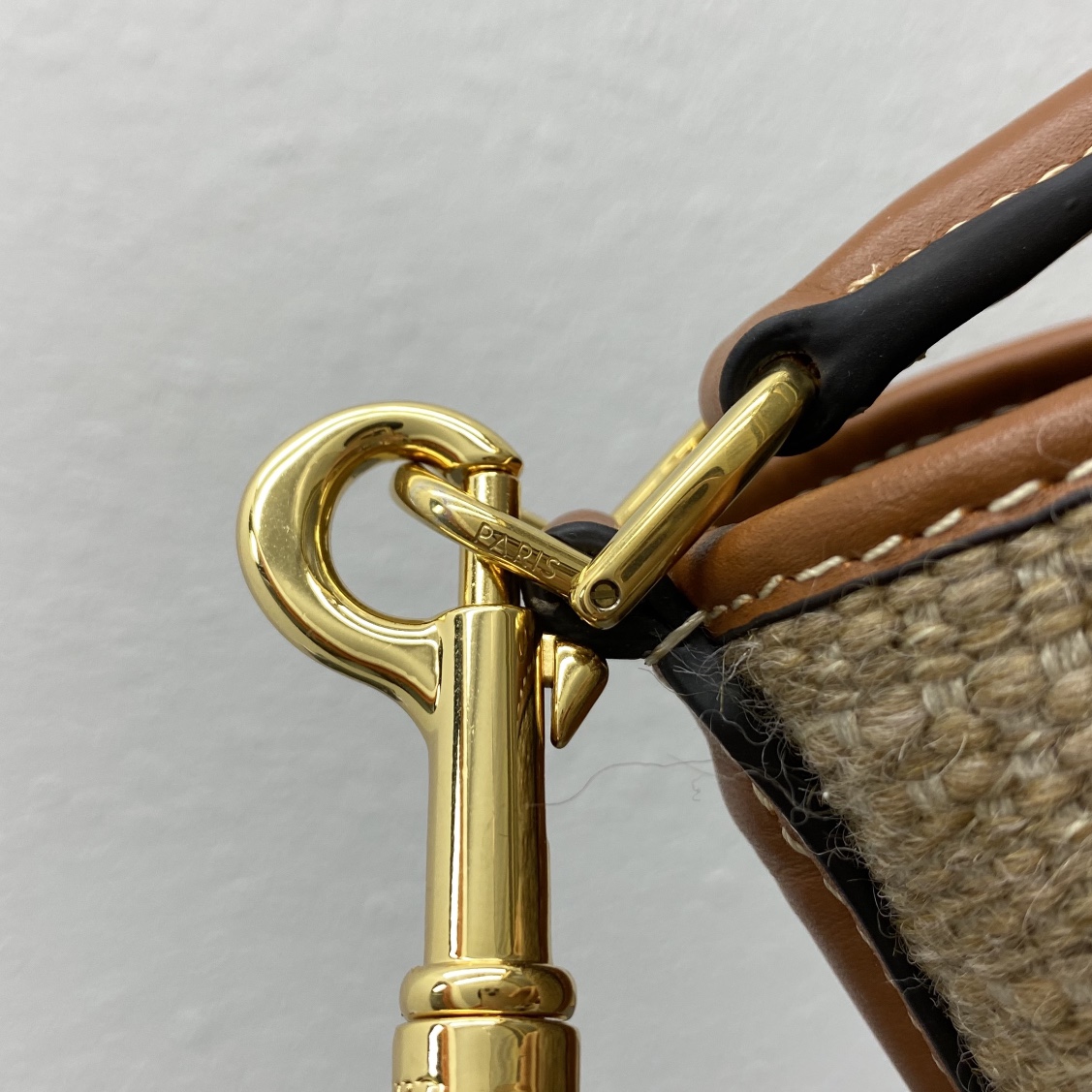 [TOP] CELINE BUCKET 16 Series Bucket Bag - Woven Bag - 29×25×23 cm-- Brown