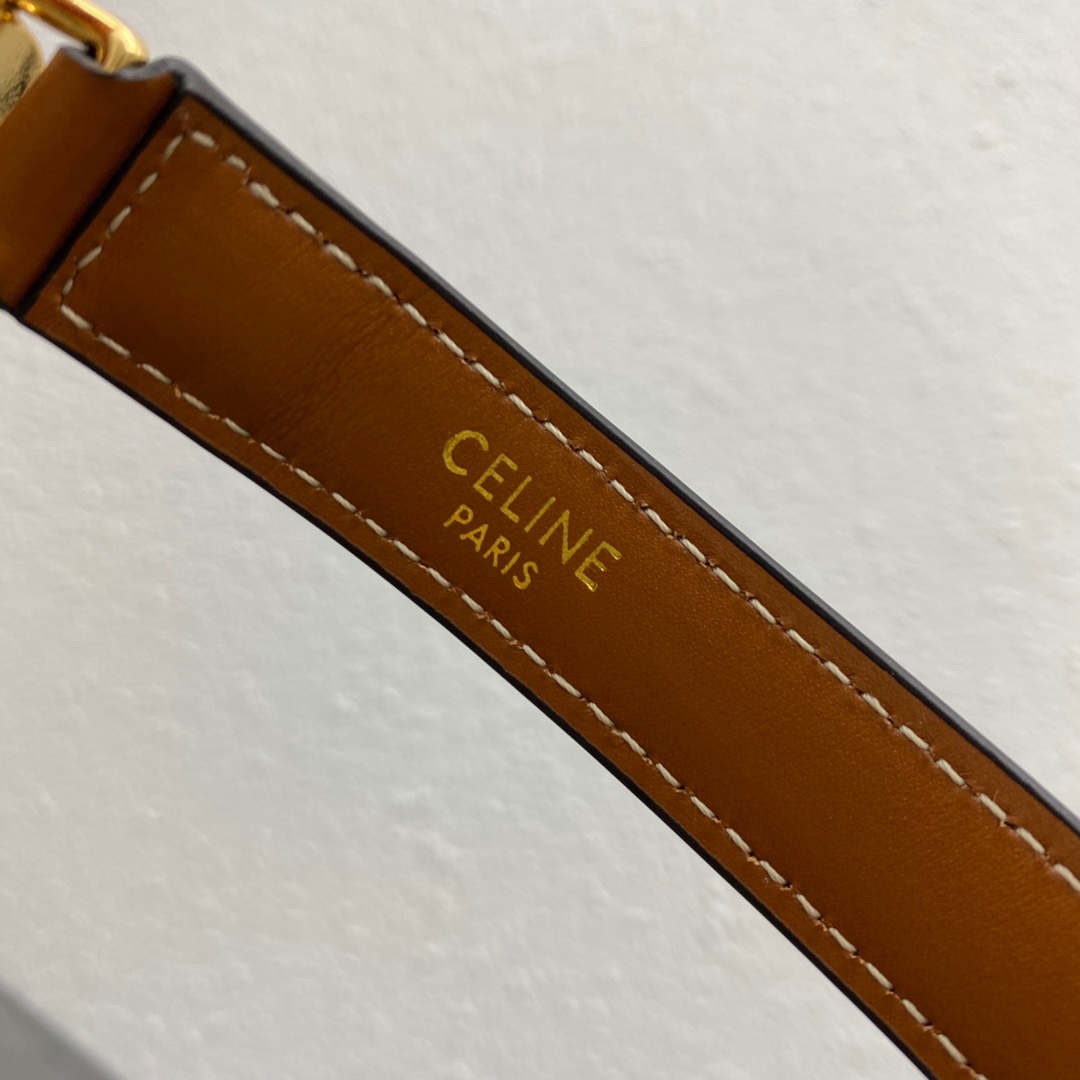 [TOP] CELINE BUCKET 16 Series Bucket Bag - Woven Bag - 29×25×23 cm-- Brown