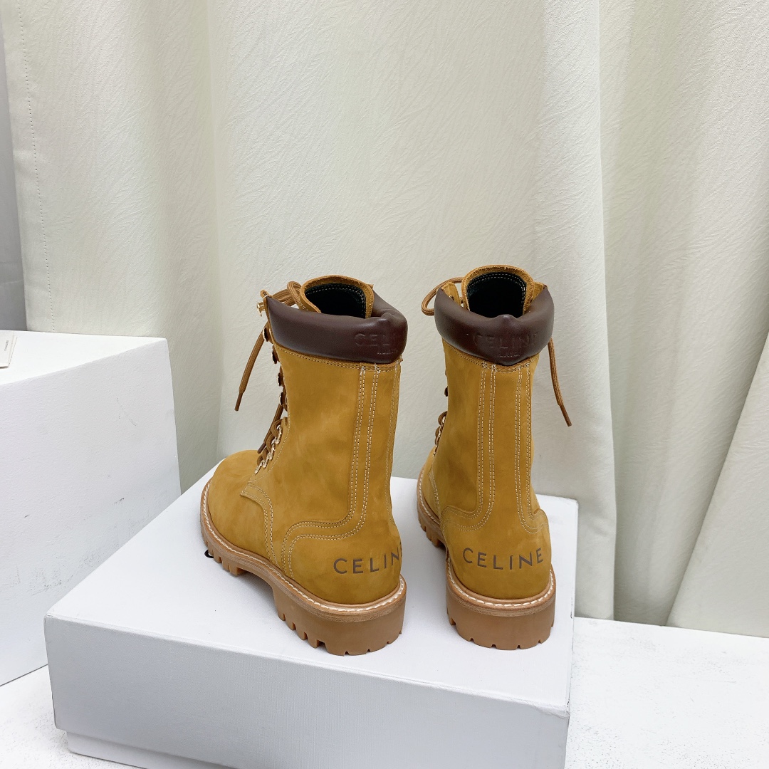 [TOP] CELINE Bumblebee Martin Boots Boots