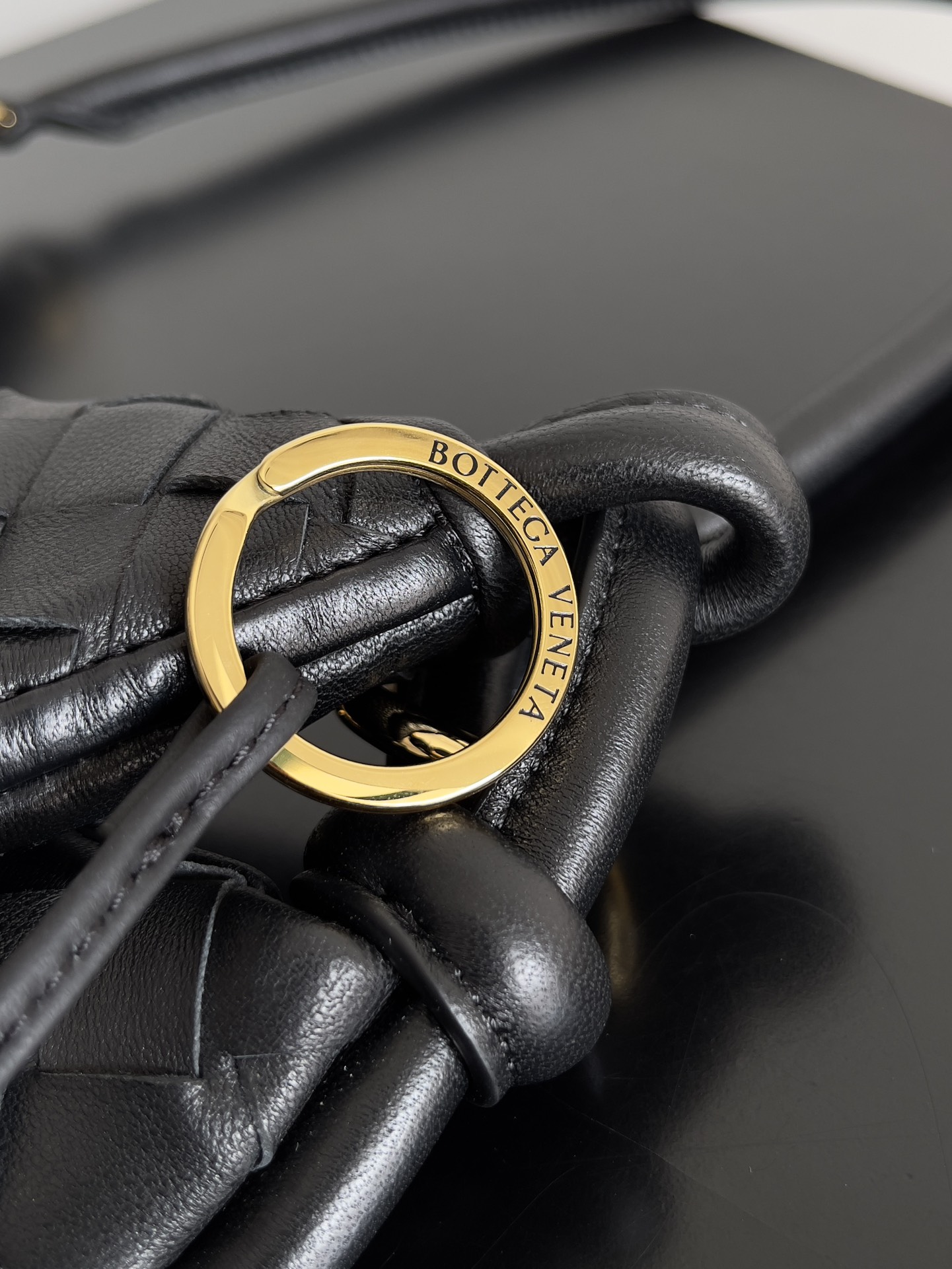 [TOP] Bottega Veneta BV GemeIIi Bag 36x10x25cm - Black