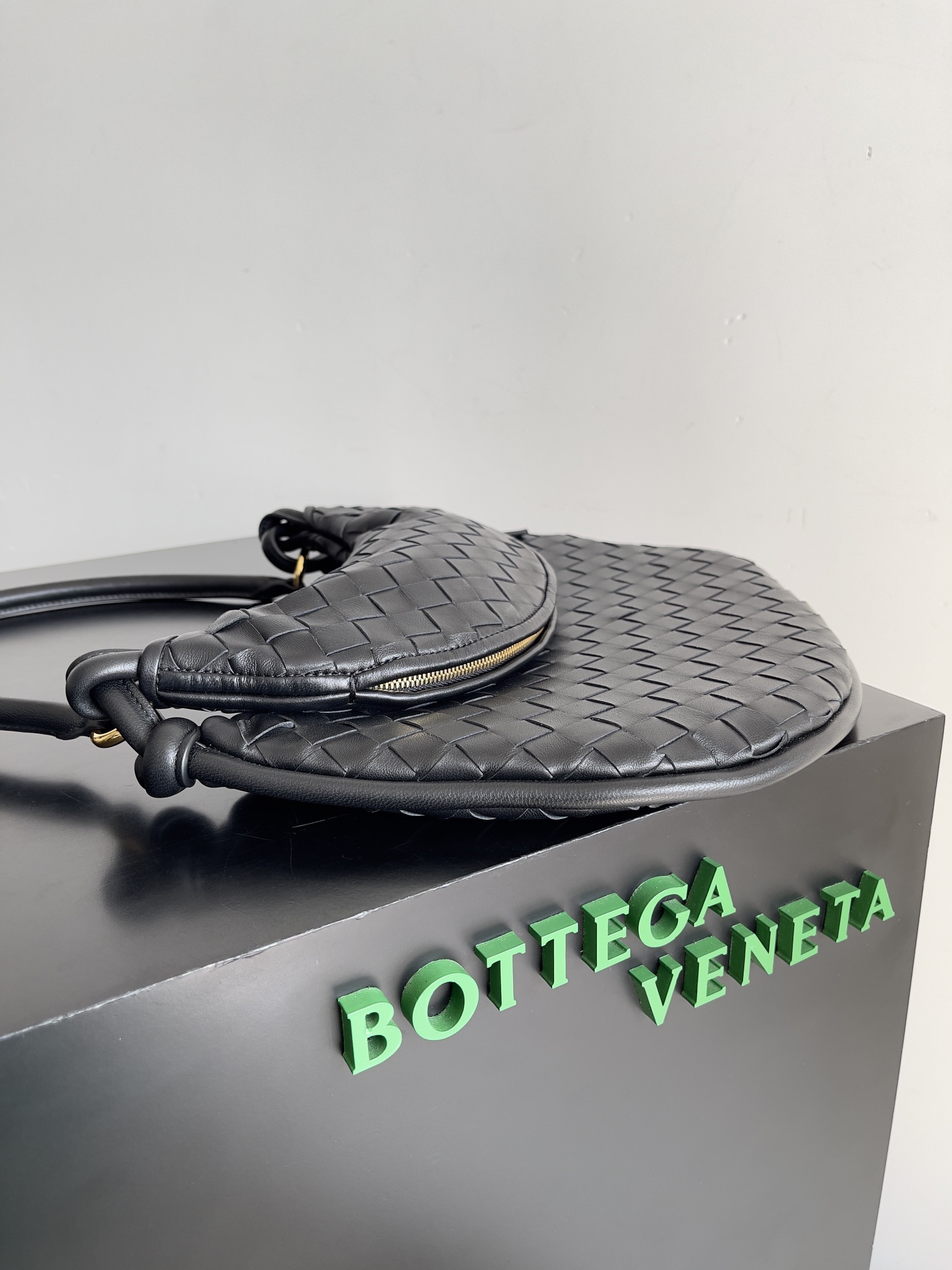 [TOP] Bottega Veneta BV GemeIIi Bag 36x10x25cm - Black