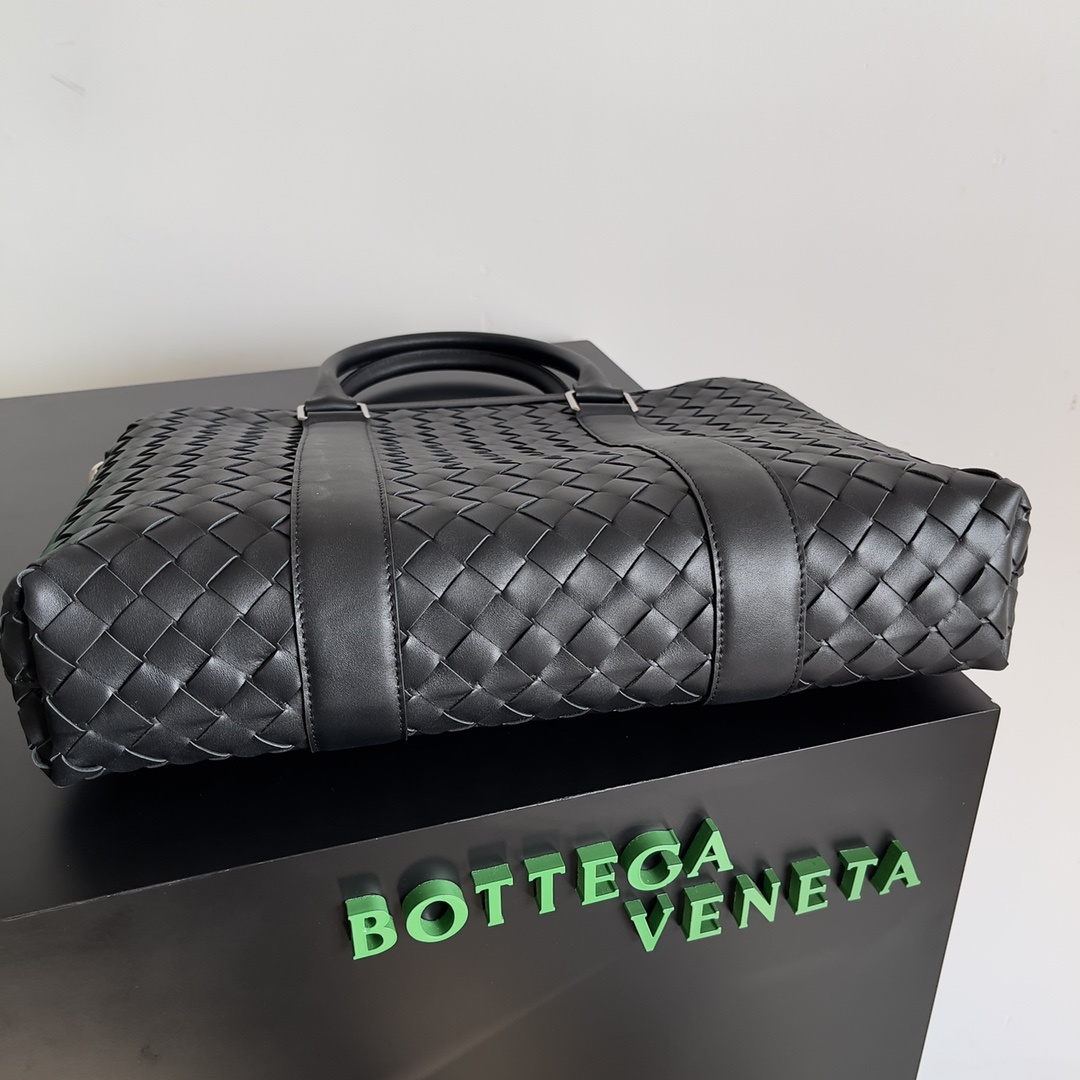 [TOP] Bottega Veneta BV Men's Briefcase Bag 39x30.5x11cm - Black