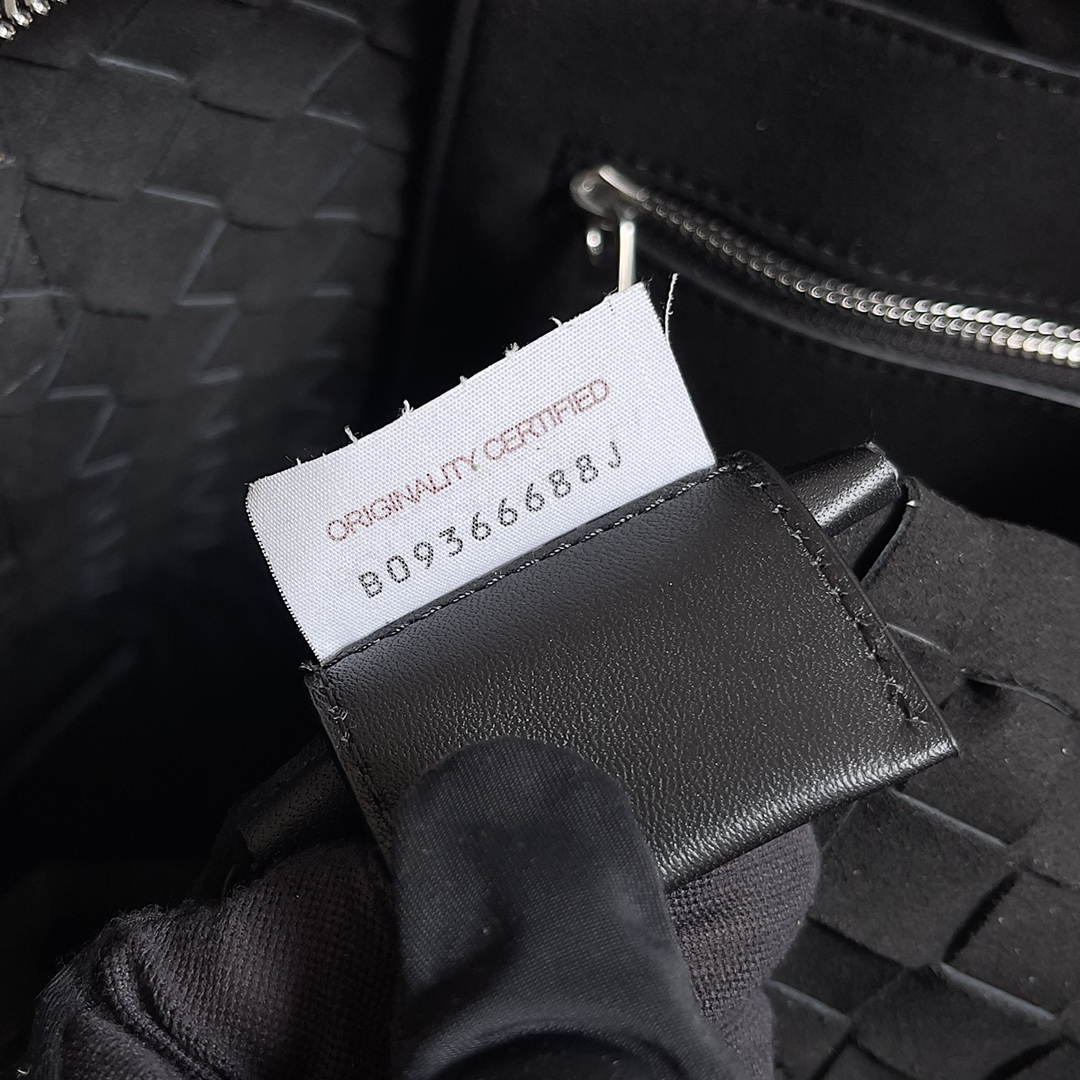 [TOP] Bottega Veneta BV Men's Briefcase Bag 39x30.5x11cm - Black