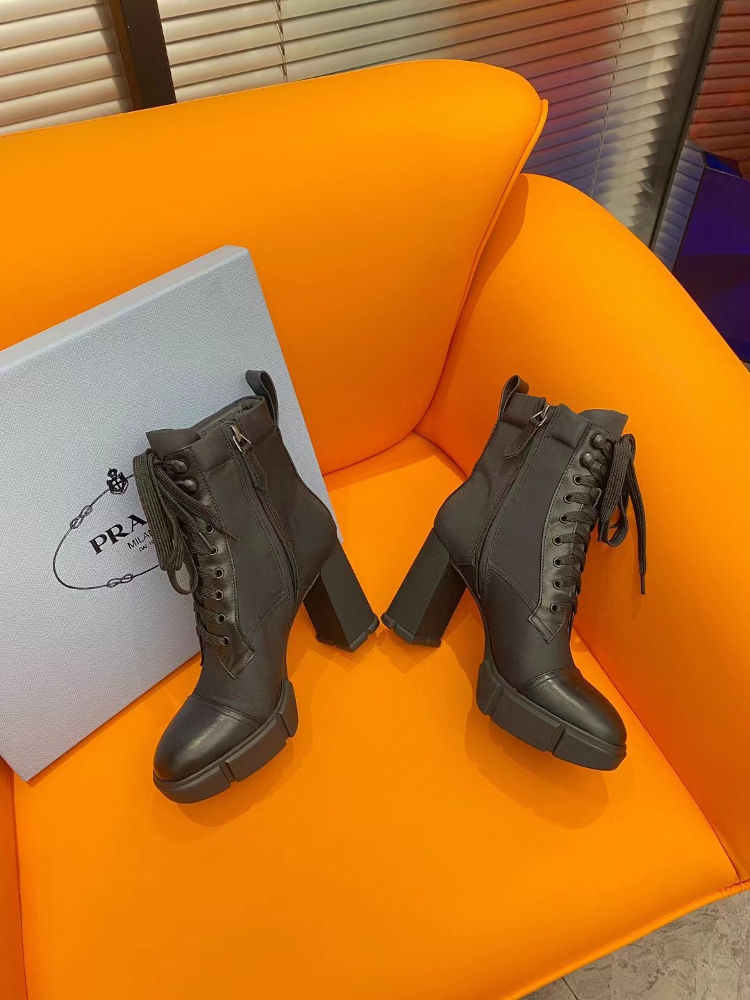 [TOP] PRADA Boots - Black
