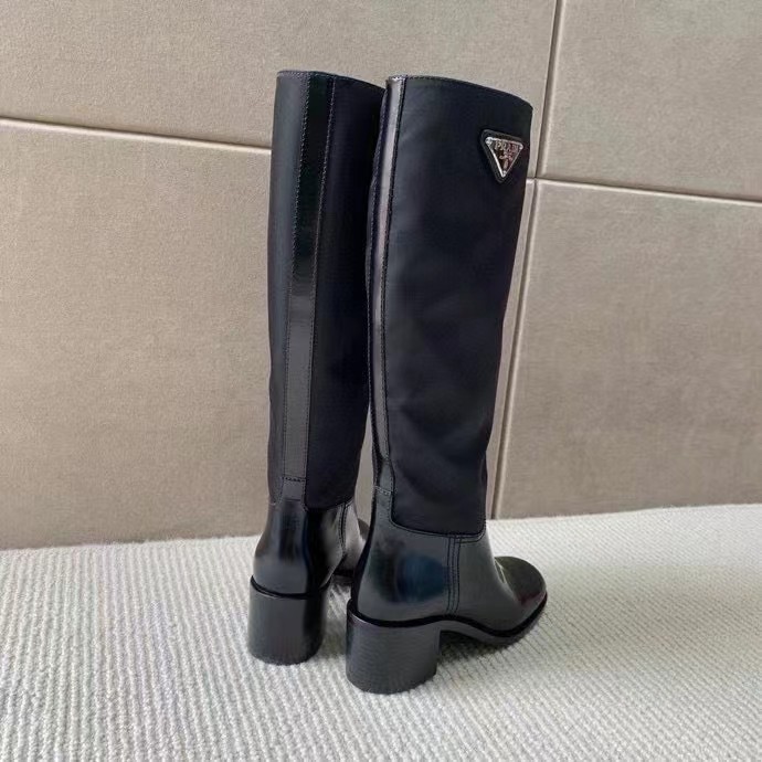 [TOP] PRADA Long Boots - Black