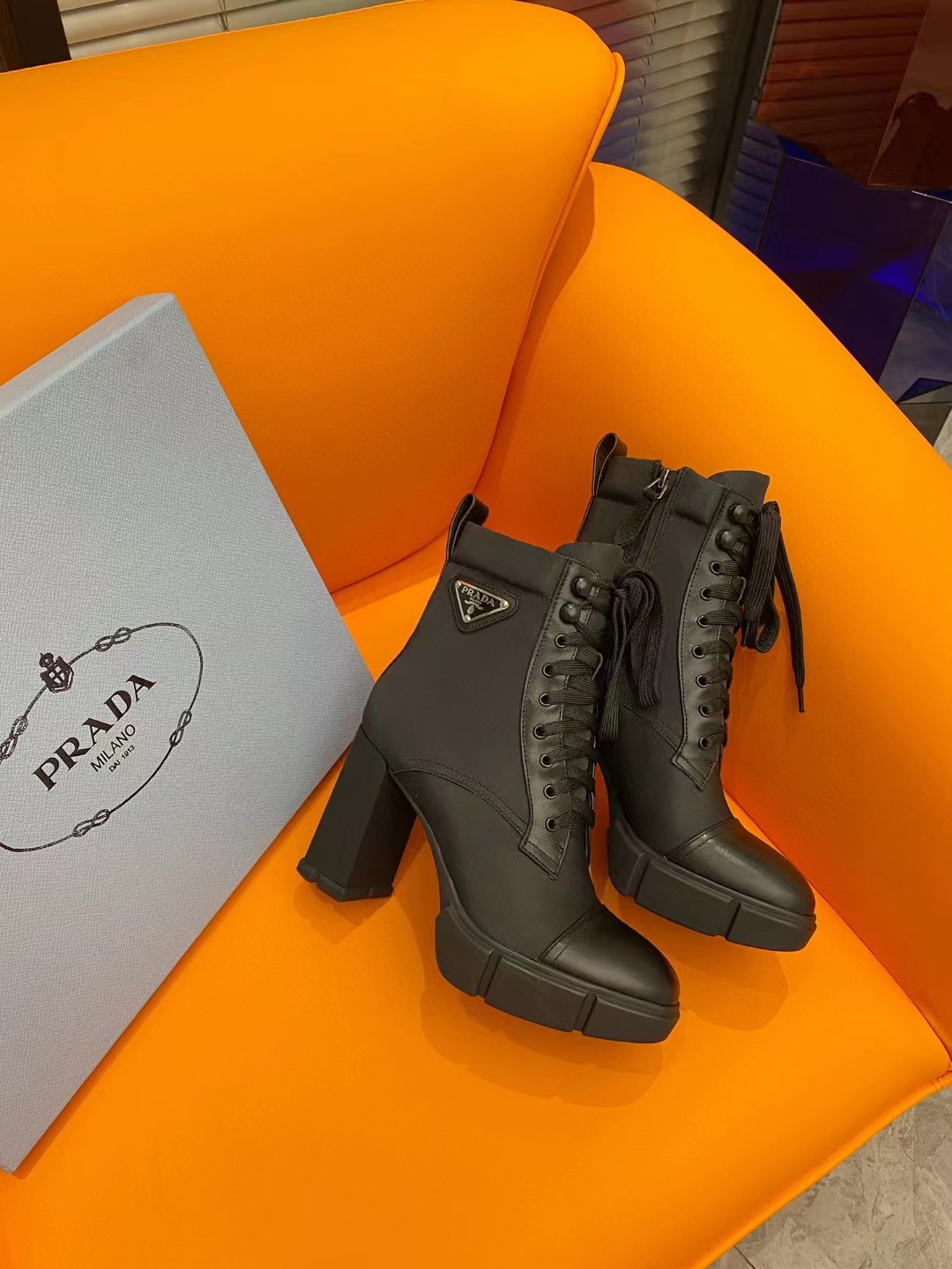 [TOP] PRADA Boots - Black