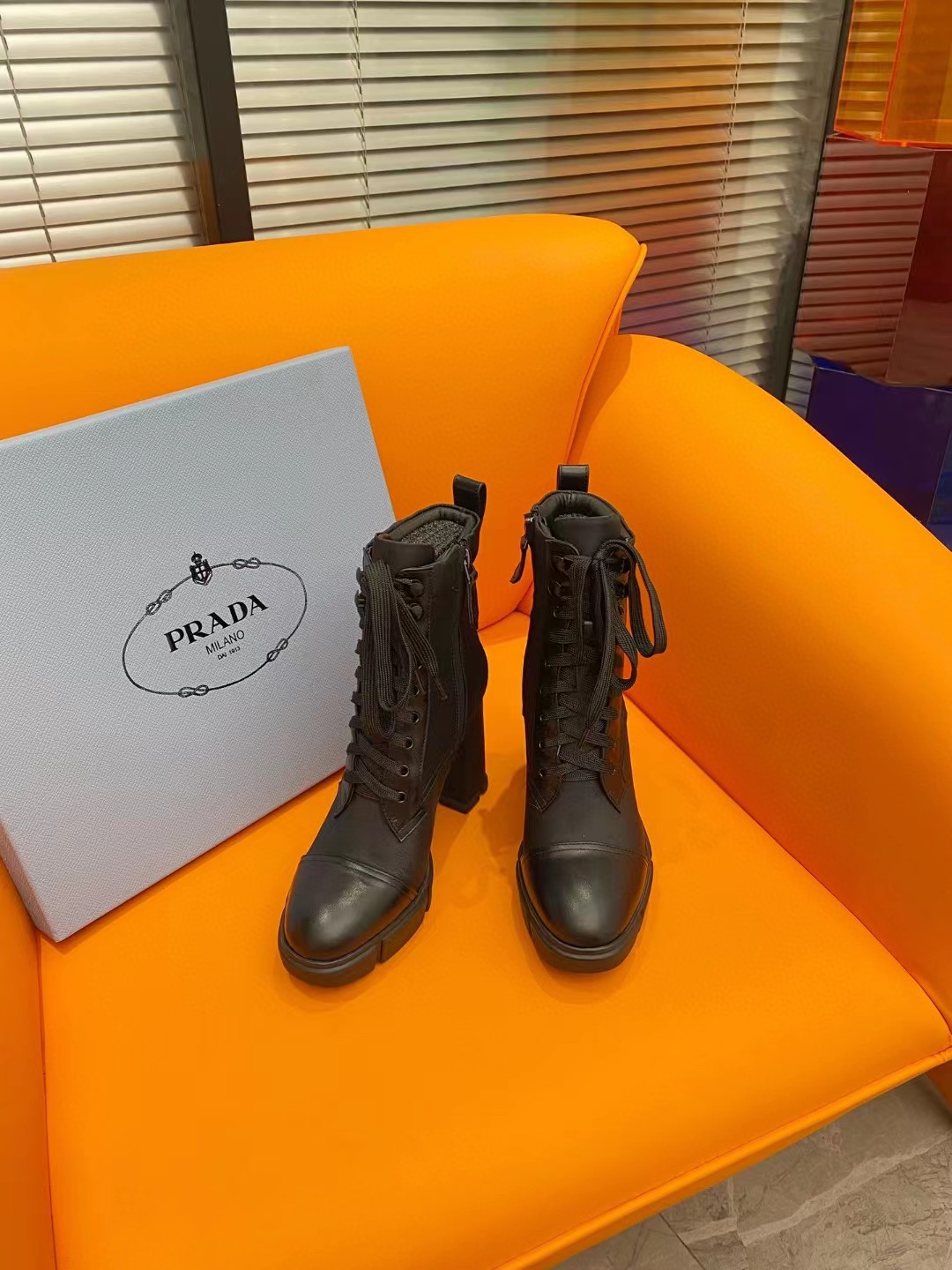 [TOP] PRADA Boots - Black