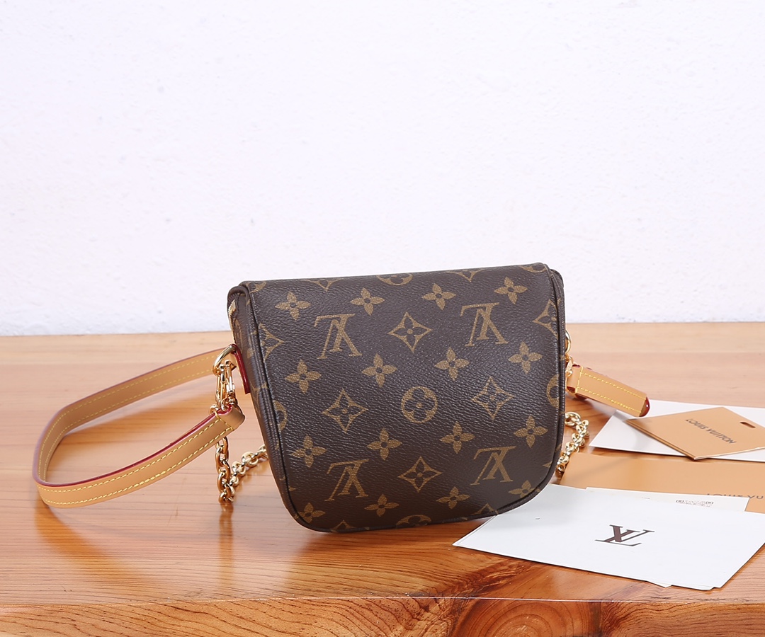 [TOP] Louis Vuitton LV Mini Bum Bag 17x12x9.5cm - Monogram