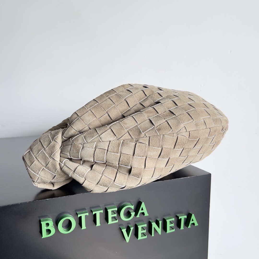 [TOP] Bottega Veneta BV Jodie Bag Teen 36x21x13cm - Taupe Brown