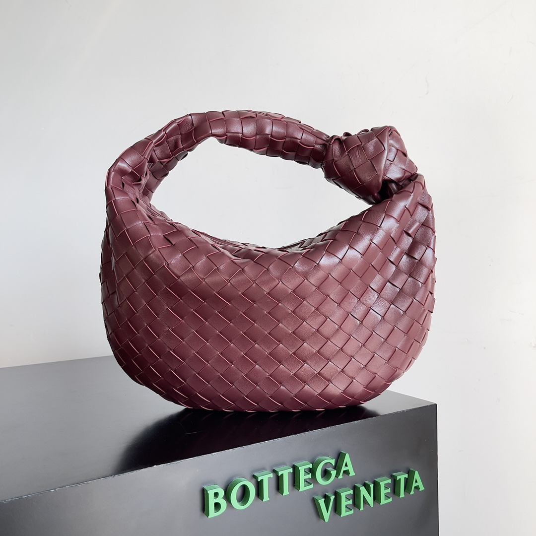 [TOP] Bottega Veneta BV Jodie Bag Teen 36x21x13cm - Claret Red