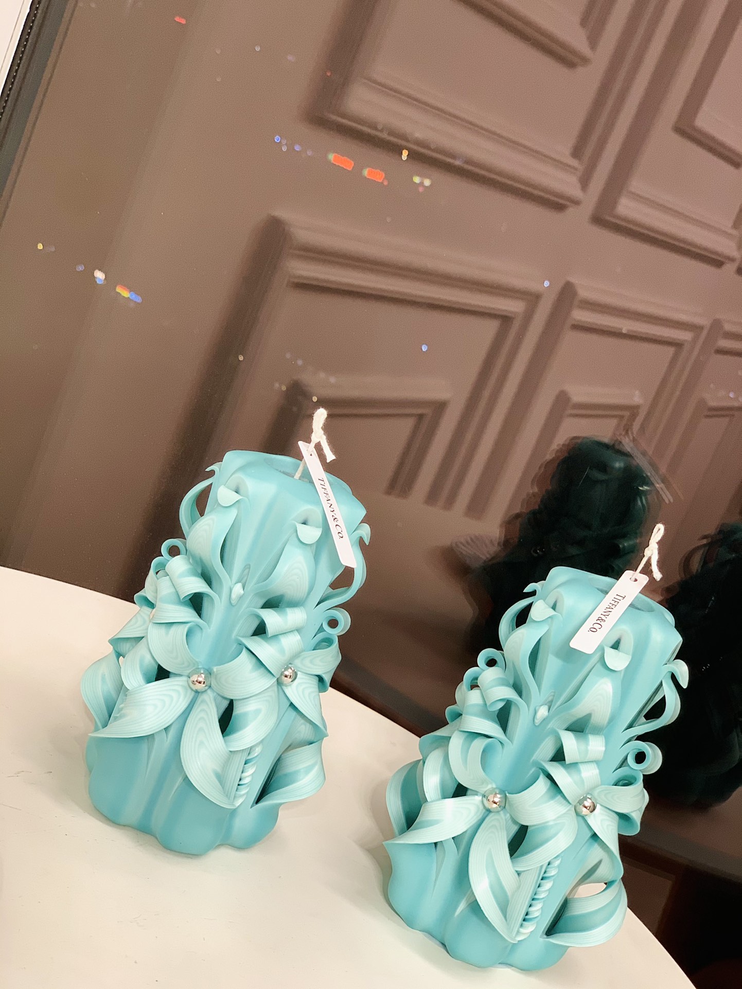 [TOP] Tiffany & Co. Handmade DIY Carved Candles
