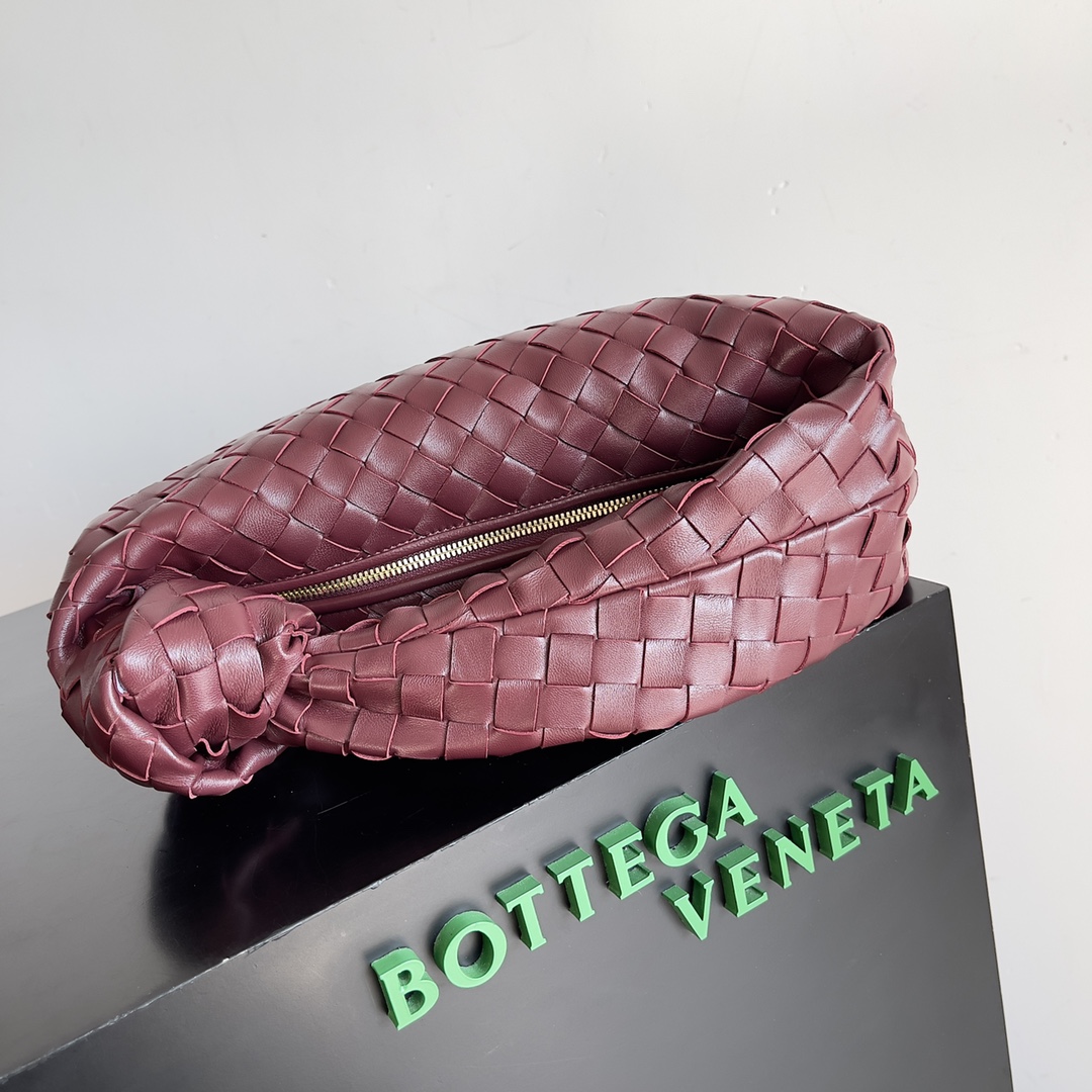 [TOP] Bottega Veneta BV Jodie Bag Teen 36x21x13cm - Claret Red