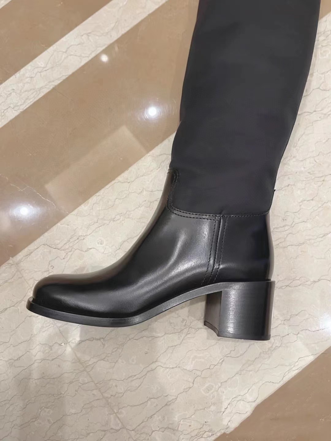[TOP] PRADA Long Boots - Black