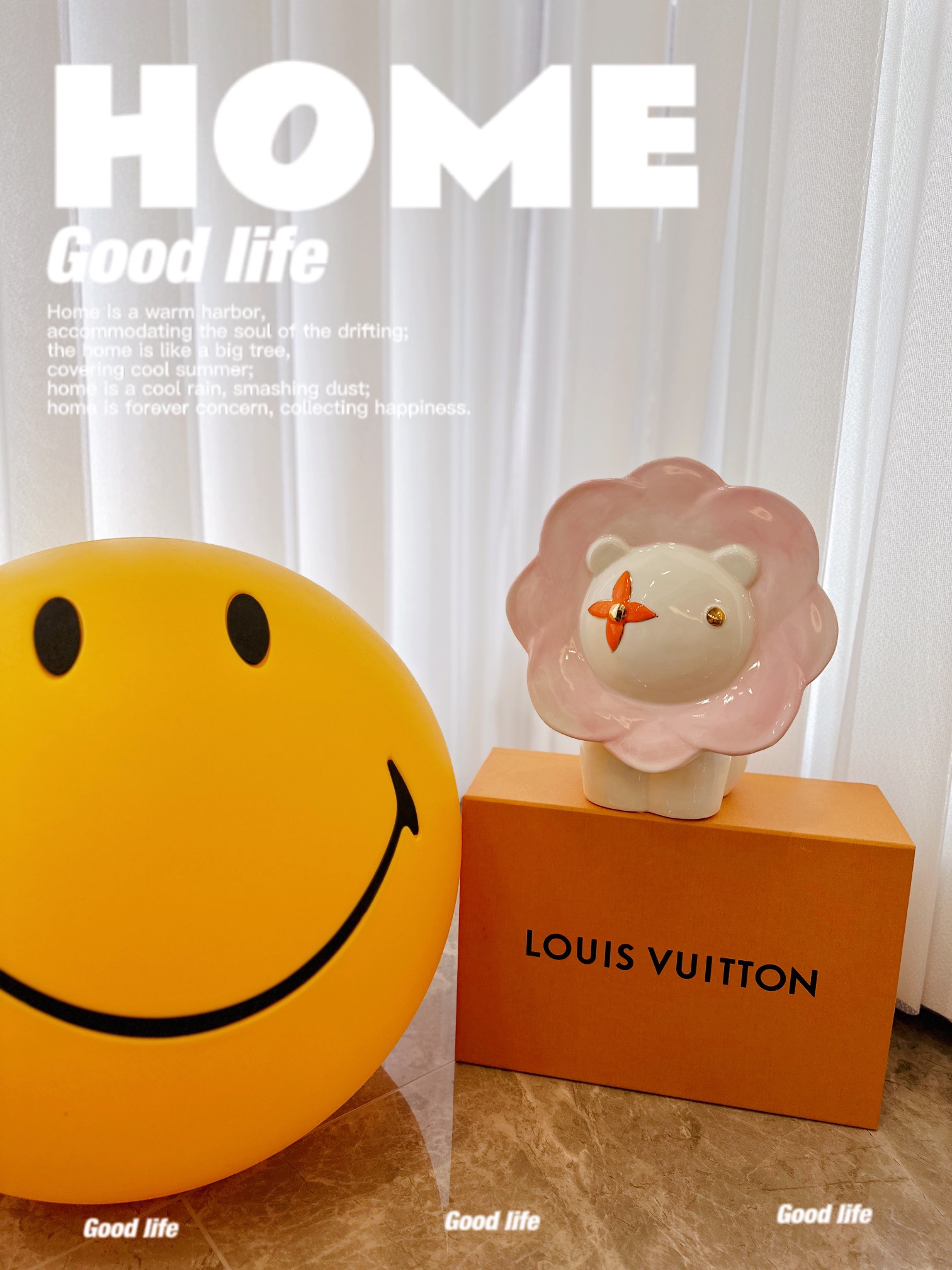 [TOP] Louis Vuitton LV Ceramic Piggy Bank