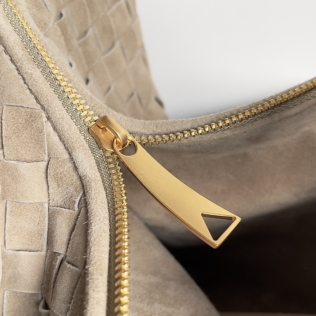 [TOP] Bottega Veneta BV Jodie Bag Teen 36x21x13cm - Taupe Brown