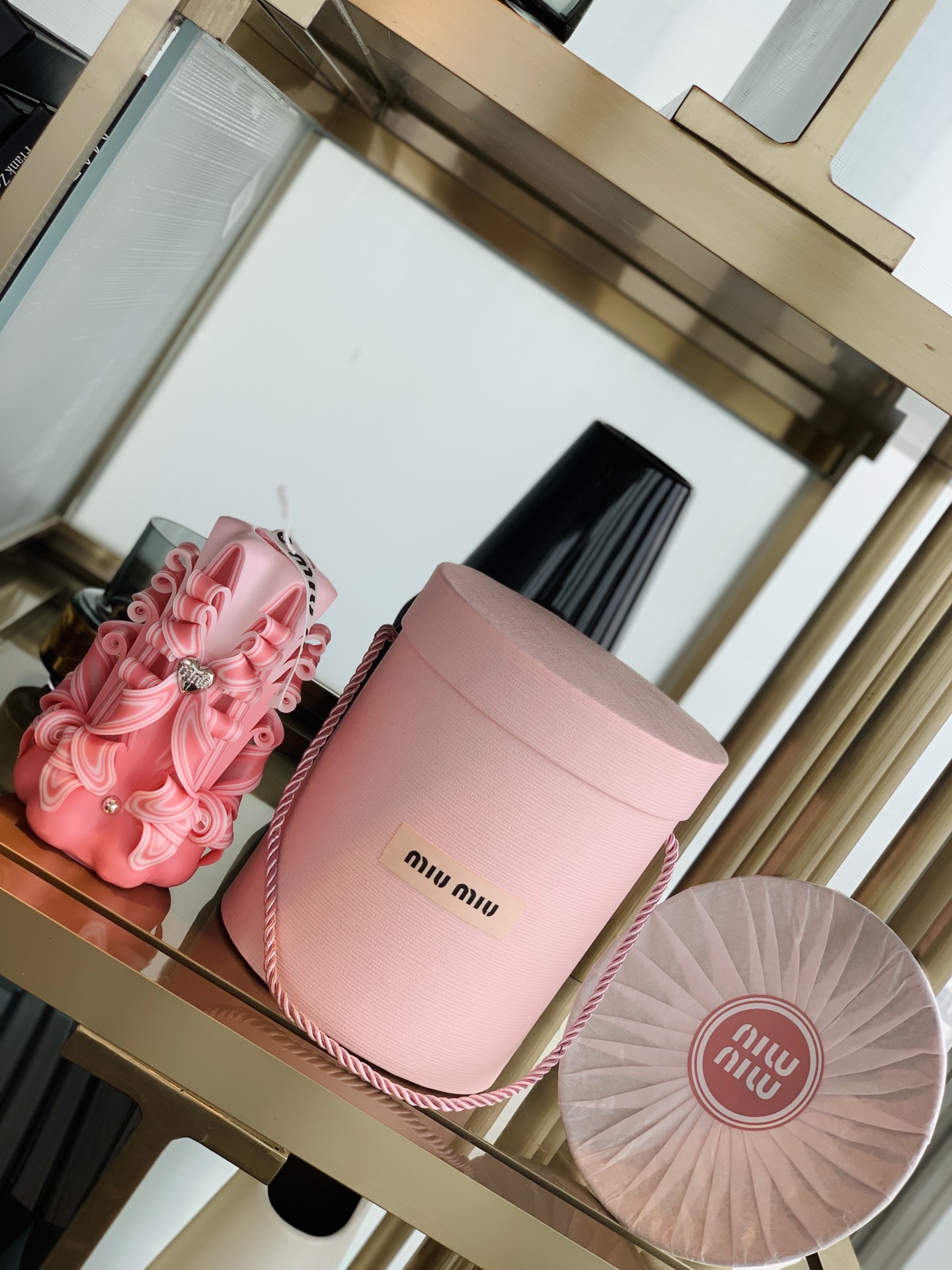 [TOP] Miu Miu Handmade DIY Carved Candles