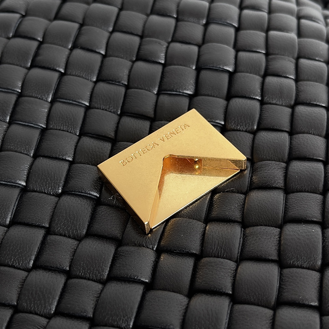 [TOP] Bottega Veneta BV Classic Braided Cabat Bag 26x22.5x13cm - Black