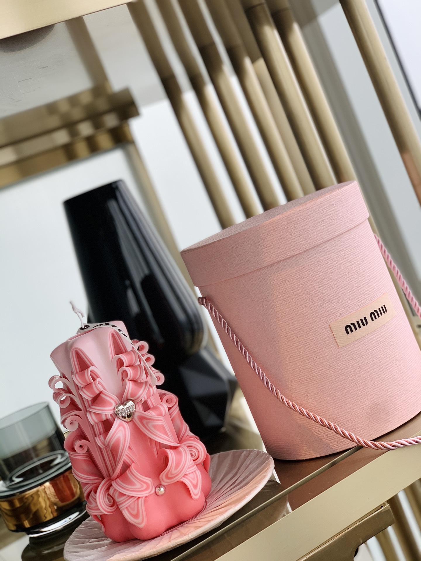 [TOP] Miu Miu Handmade DIY Carved Candles