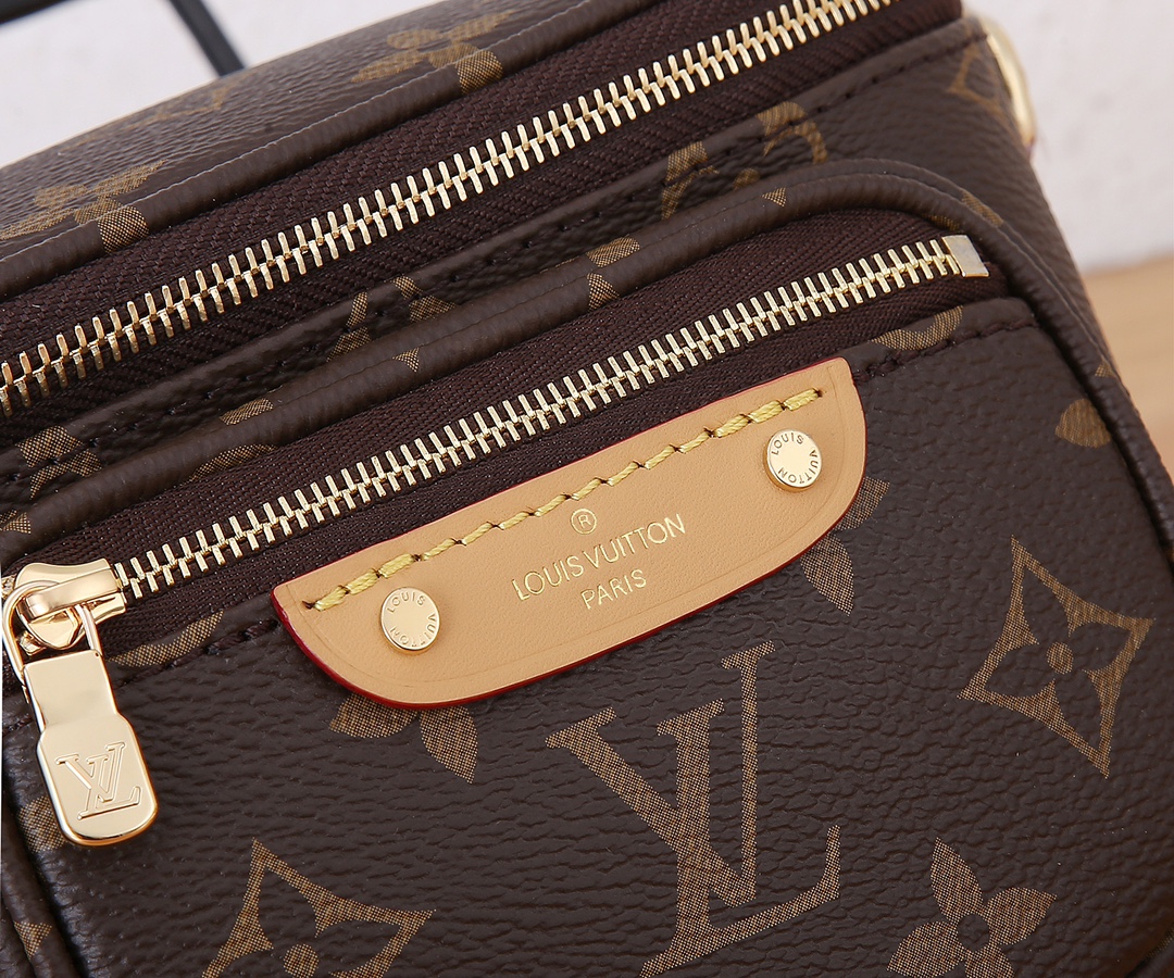 [TOP] Louis Vuitton LV Mini Bum Bag 17x12x9.5cm - Monogram