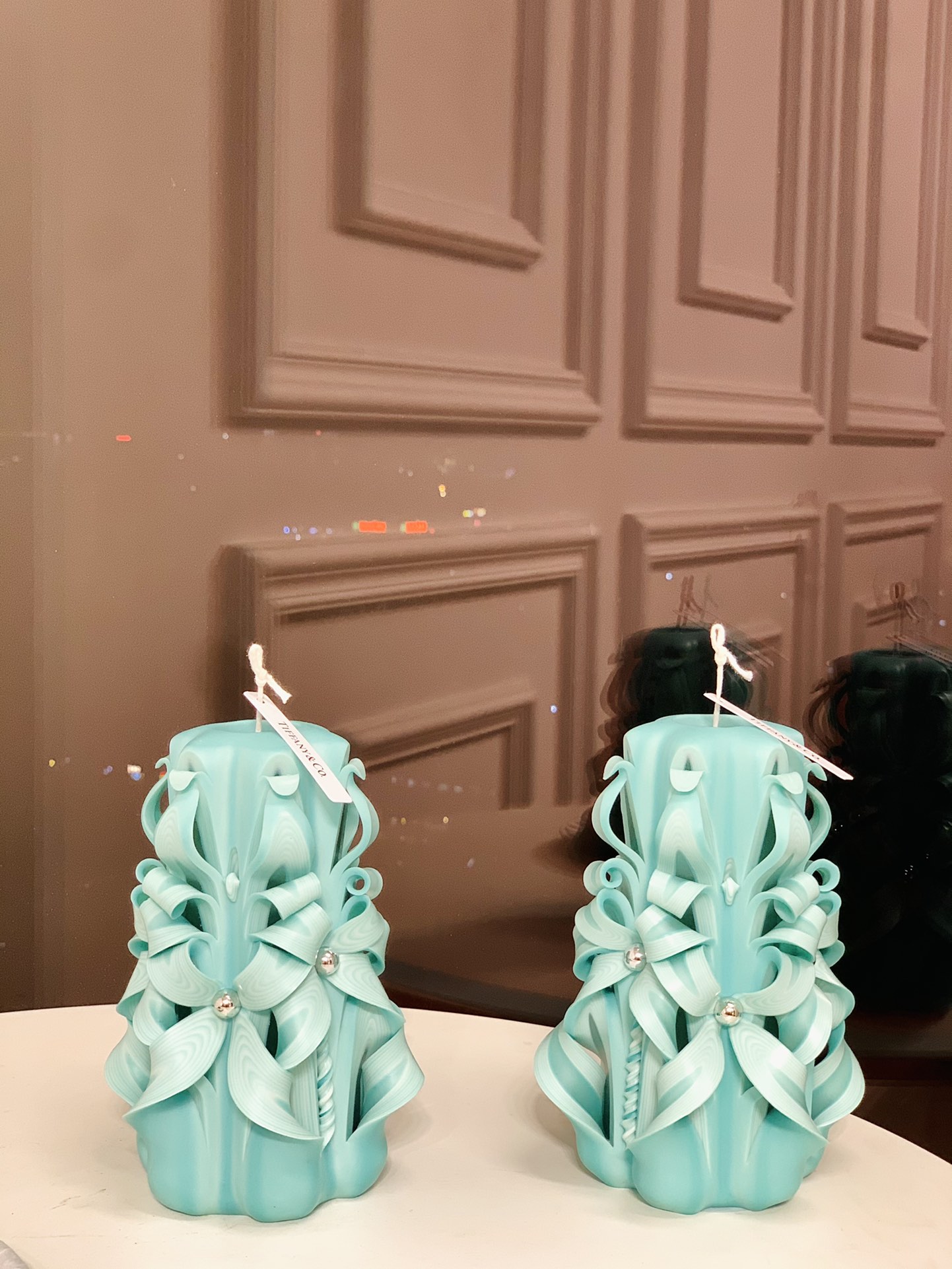 [TOP] Tiffany & Co. Handmade DIY Carved Candles