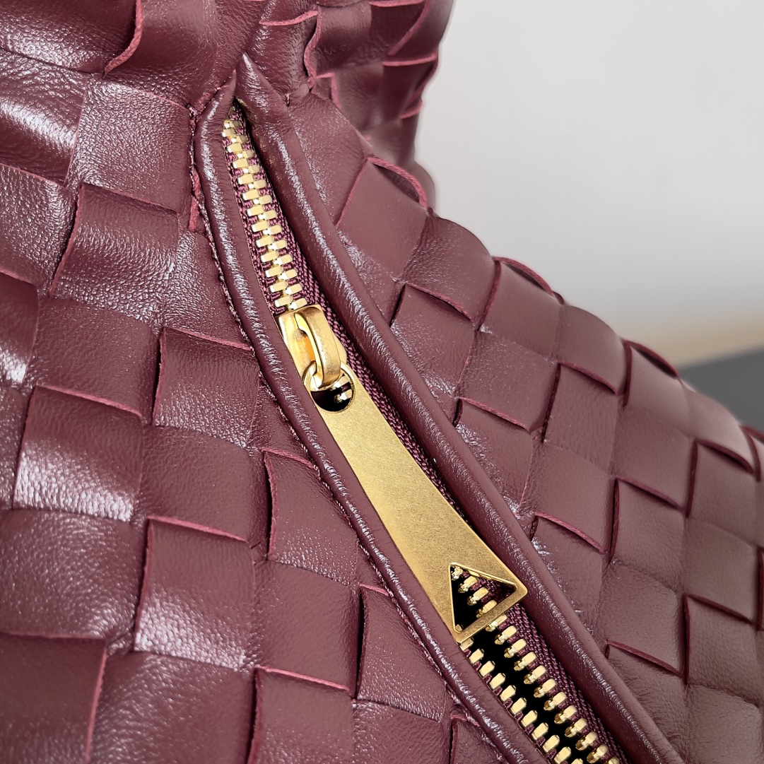 [TOP] Bottega Veneta BV Jodie Bag Teen 36x21x13cm - Claret Red