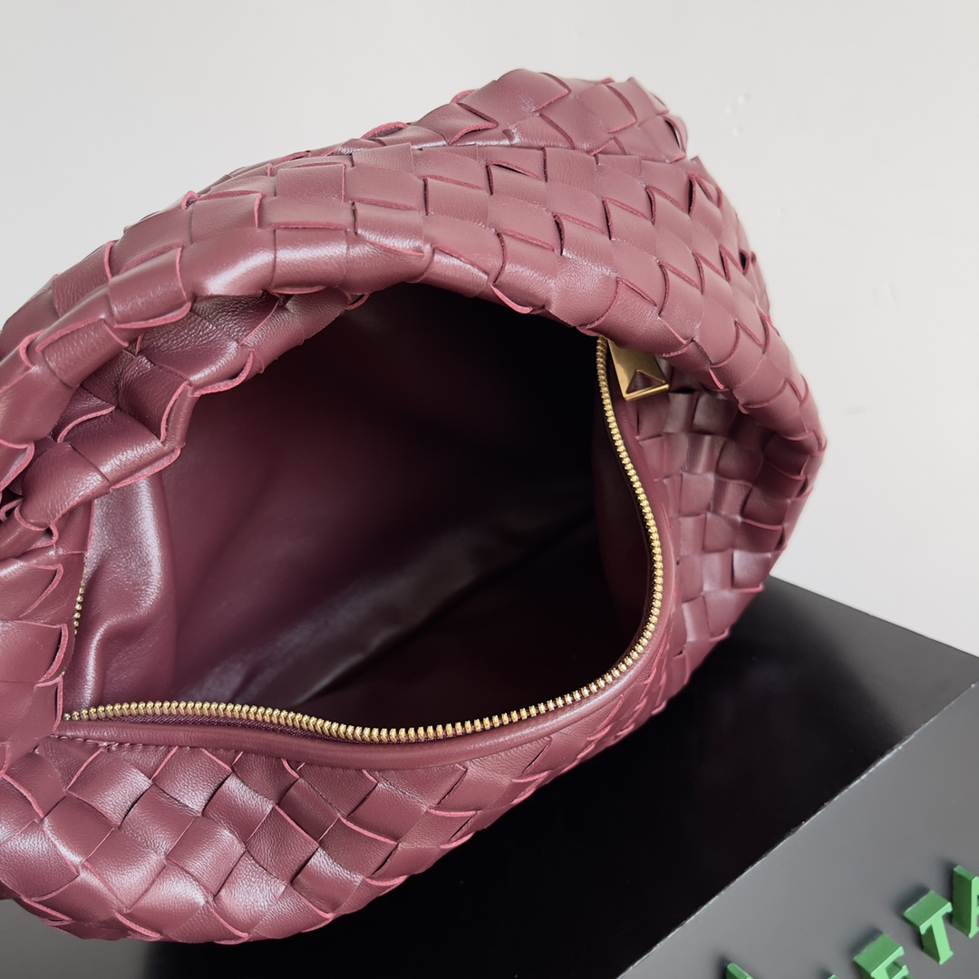 [TOP] Bottega Veneta BV Jodie Bag Teen 36x21x13cm - Claret Red