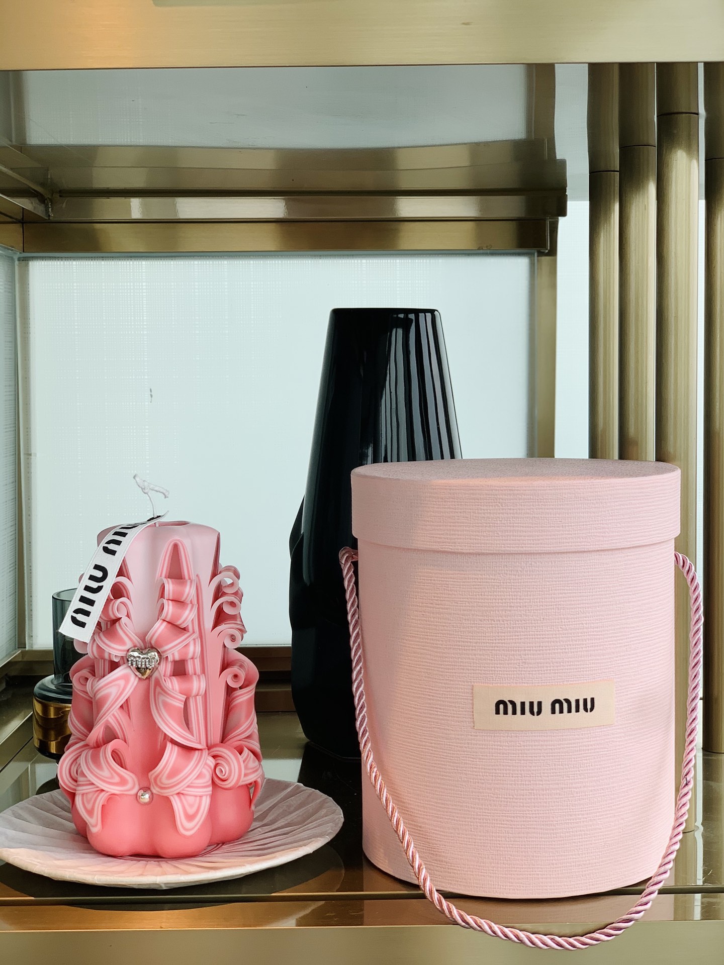 [TOP] Miu Miu Handmade DIY Carved Candles