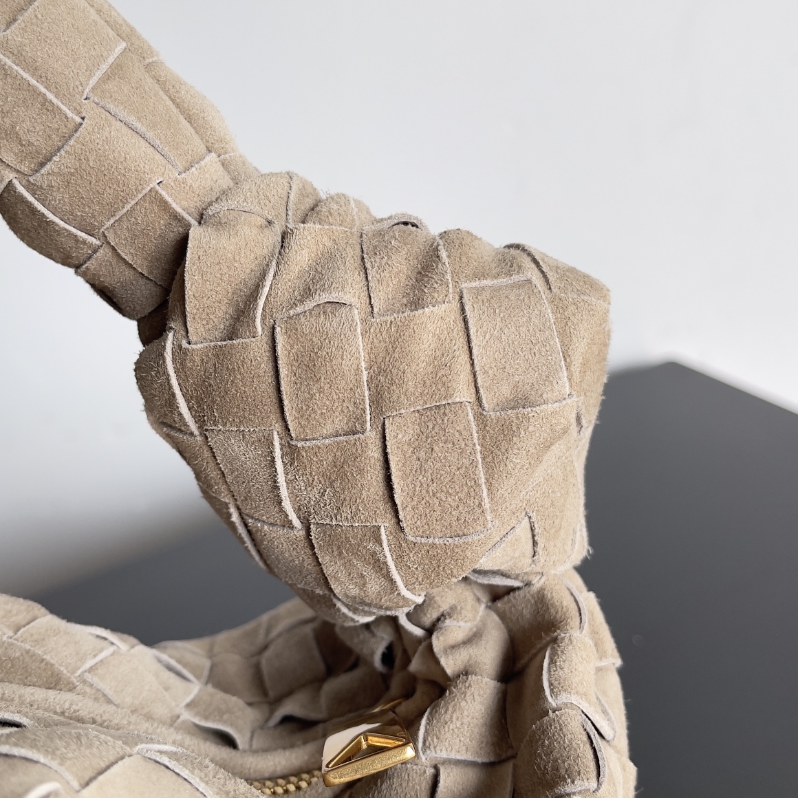 [TOP] Bottega Veneta BV Jodie Bag Teen 36x21x13cm - Taupe Brown