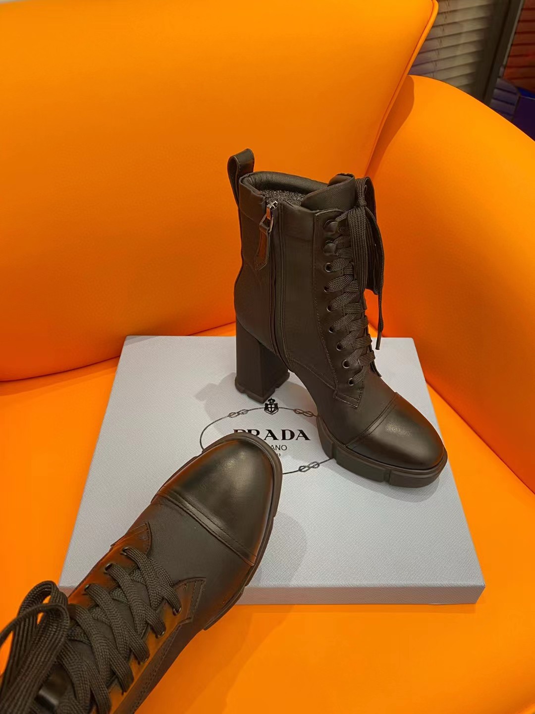 [TOP] PRADA Boots - Black