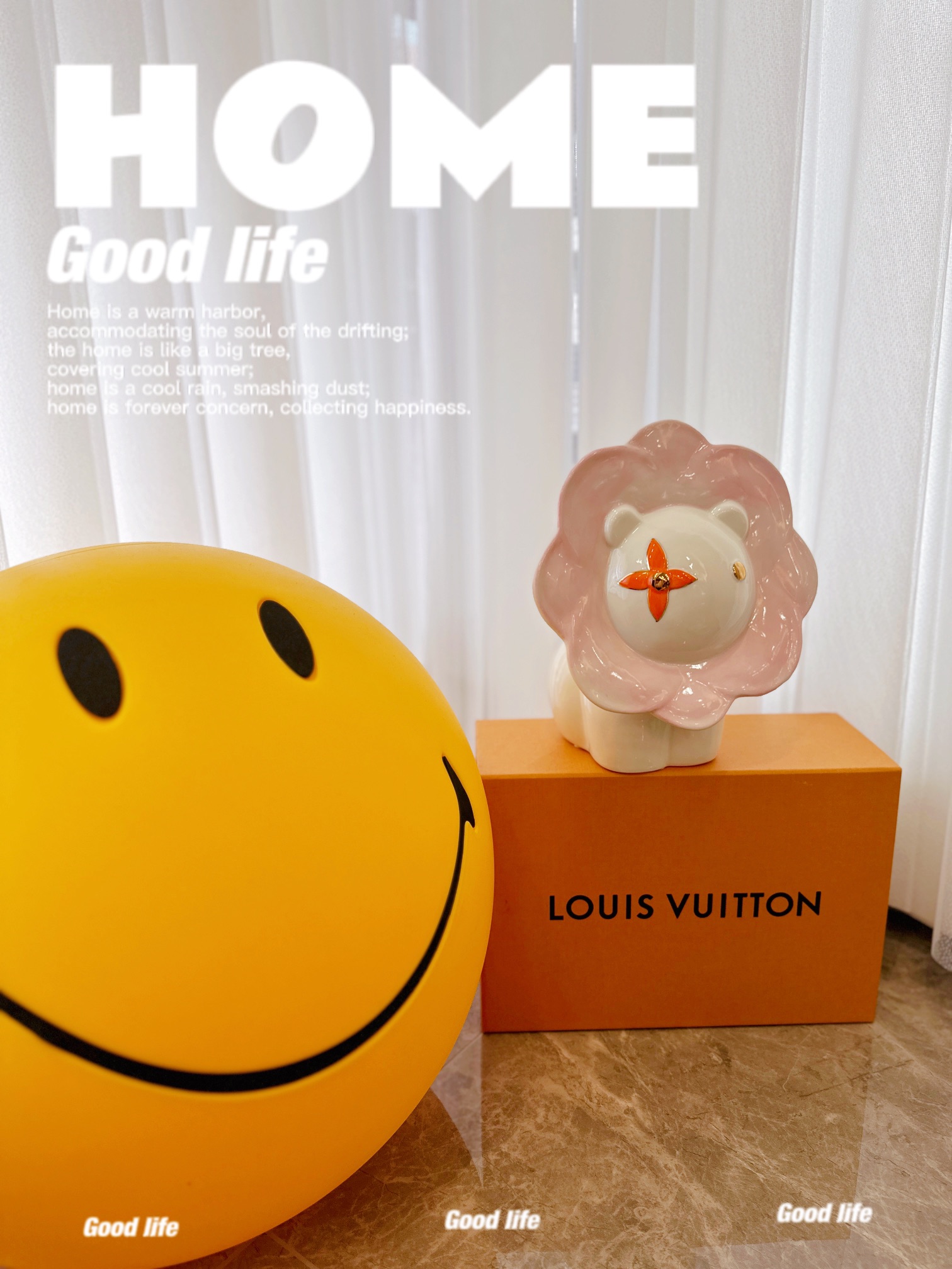 [TOP] Louis Vuitton LV Ceramic Piggy Bank
