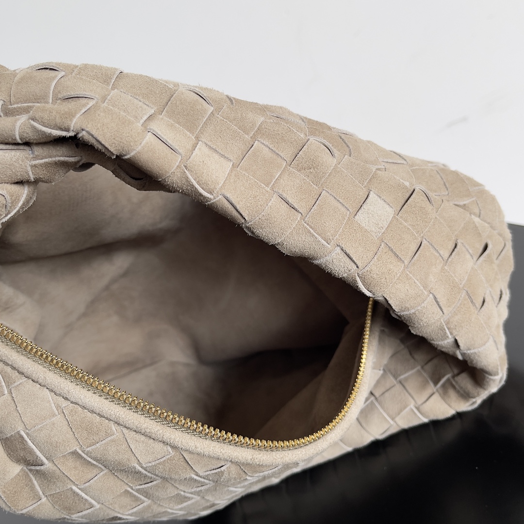 [TOP] Bottega Veneta BV Jodie Bag Teen 36x21x13cm - Taupe Brown