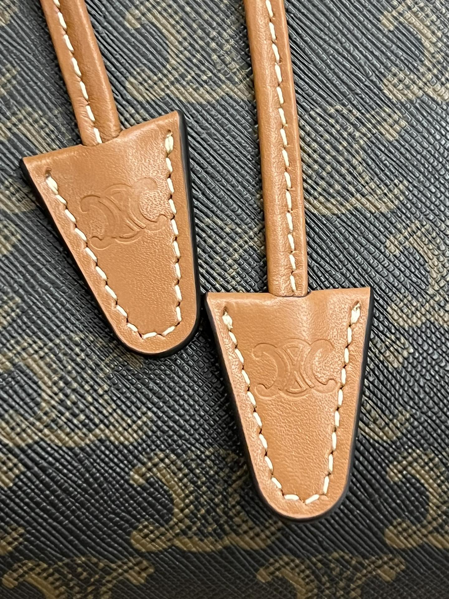 [TOP] CELINE Tote Bag with Logo-printed 45x34x30cm