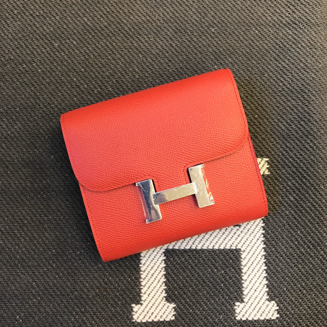 [TOP] HERMES Constance Short Wallet  Epsom - 12 Colors - SHW