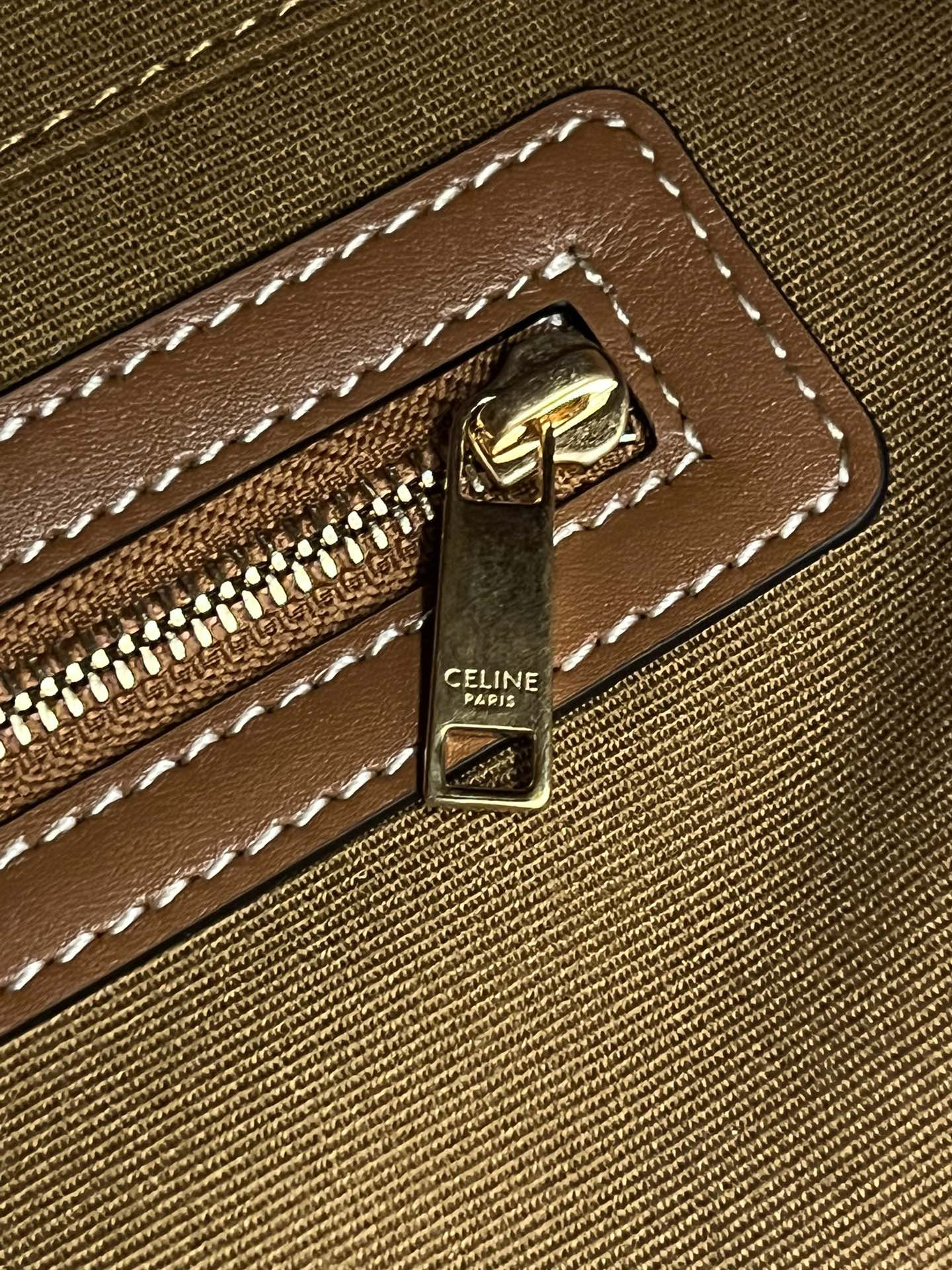 [TOP] CELINE Tote Bag with Logo-printed 45x34x30cm