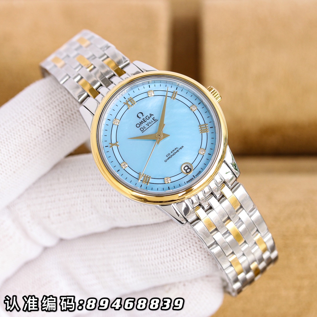 [TOP] OMEGA Ladies Steel Watch 32.7mm - 3 Colors