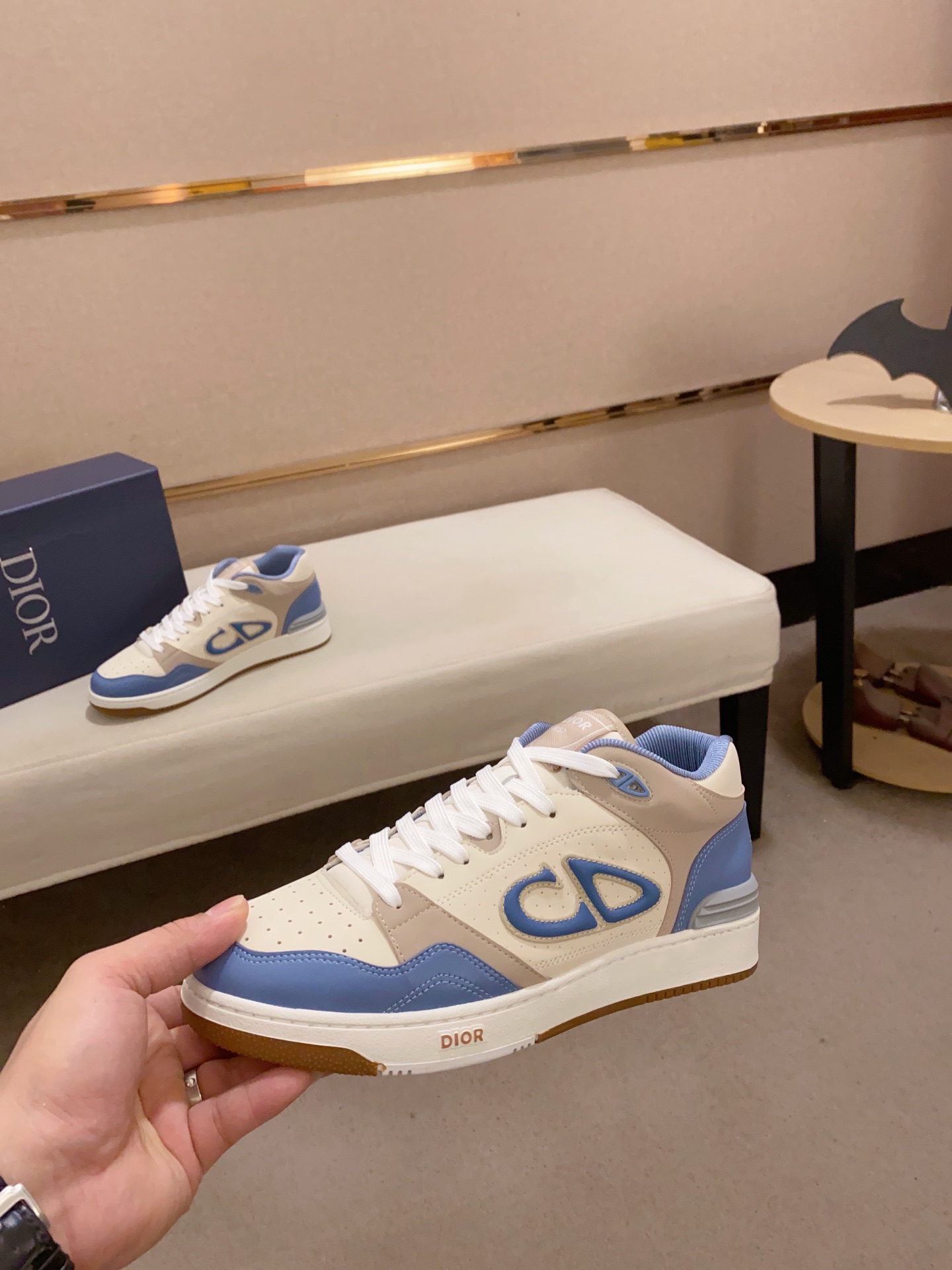 [TOP] Christian Dior Leather And Mesh Cloth Surface Casual Shoes - 6 Colors