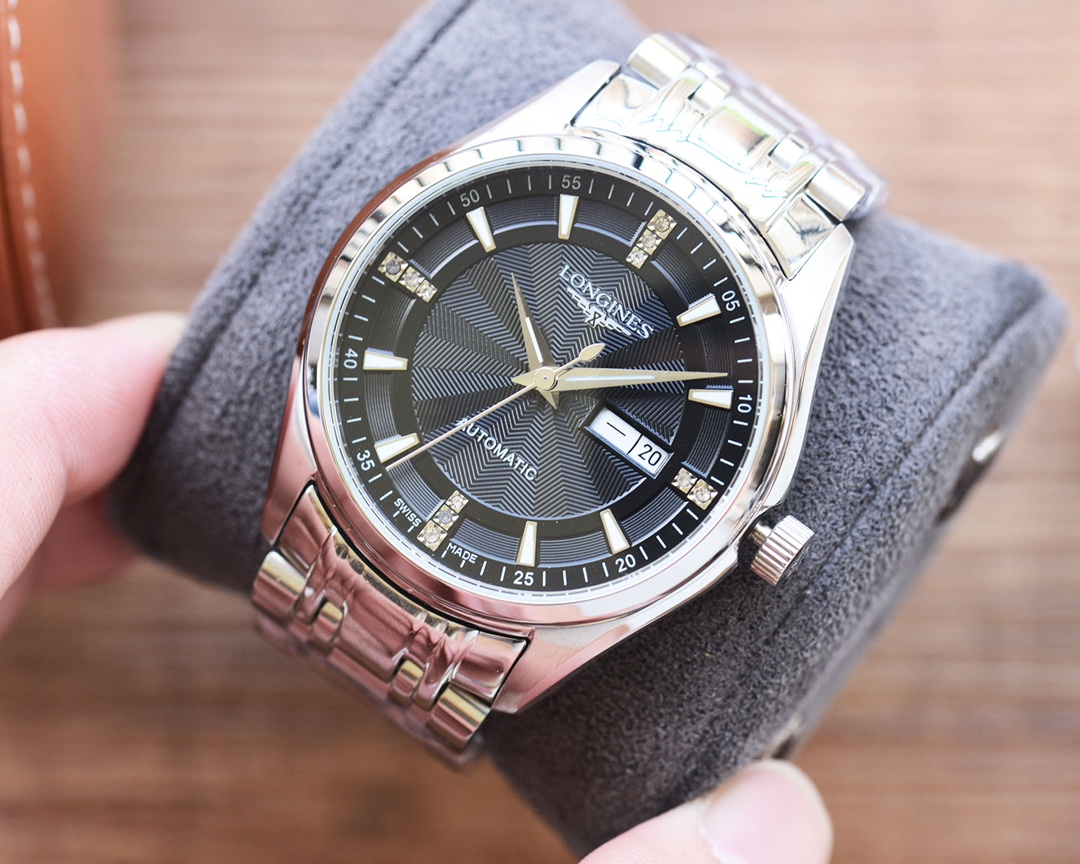 [TOP] LONGINES Sapphire Glass Stainless Steel Watch 41mm  - 3 Colors