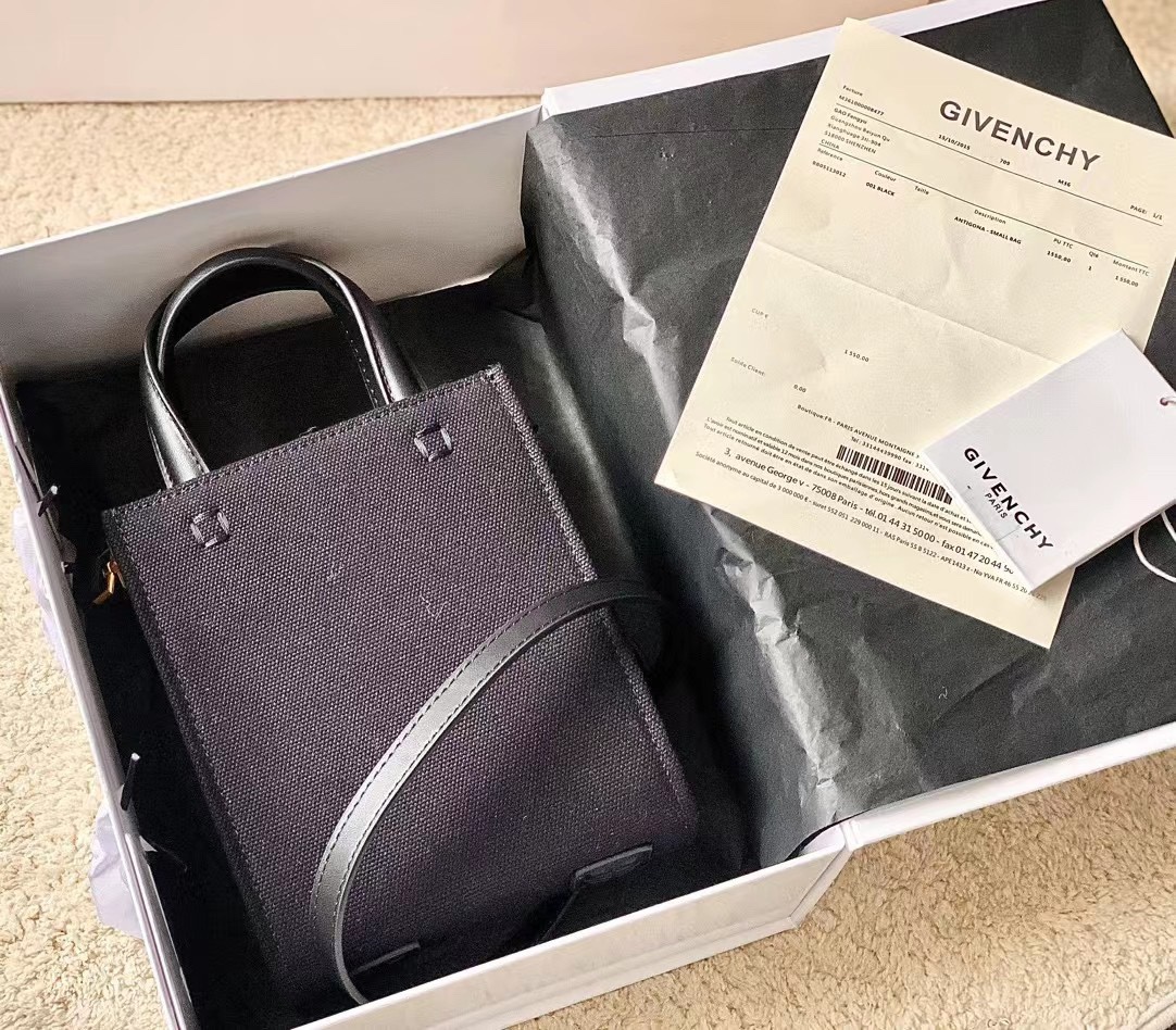 [Top] GIVENCHY G Tote Bag Waterproof Canvas 17x15x5cm - 2 Color