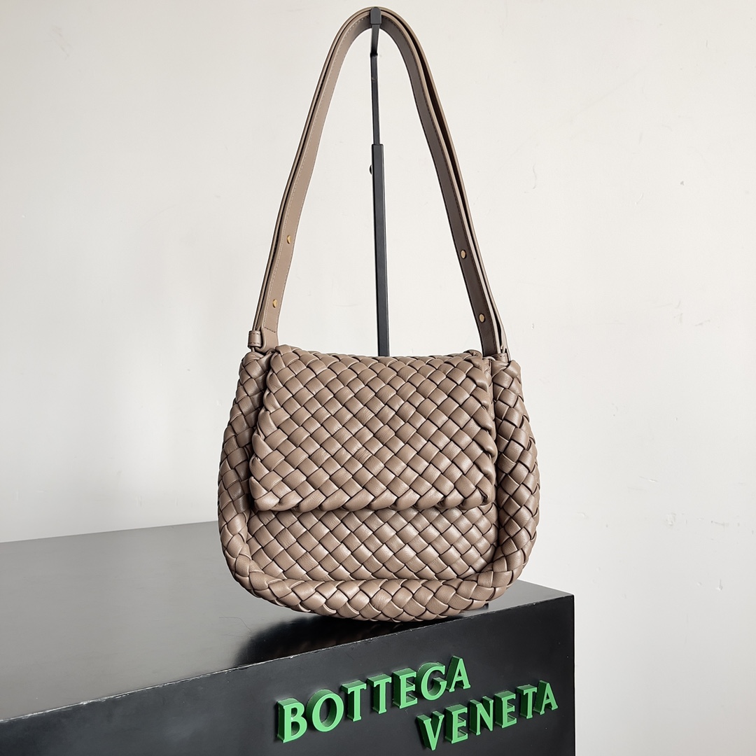 [TOP] Bottega Veneta BV Mini Cobble Bag Cross-Body Shoulder - 2 Colors