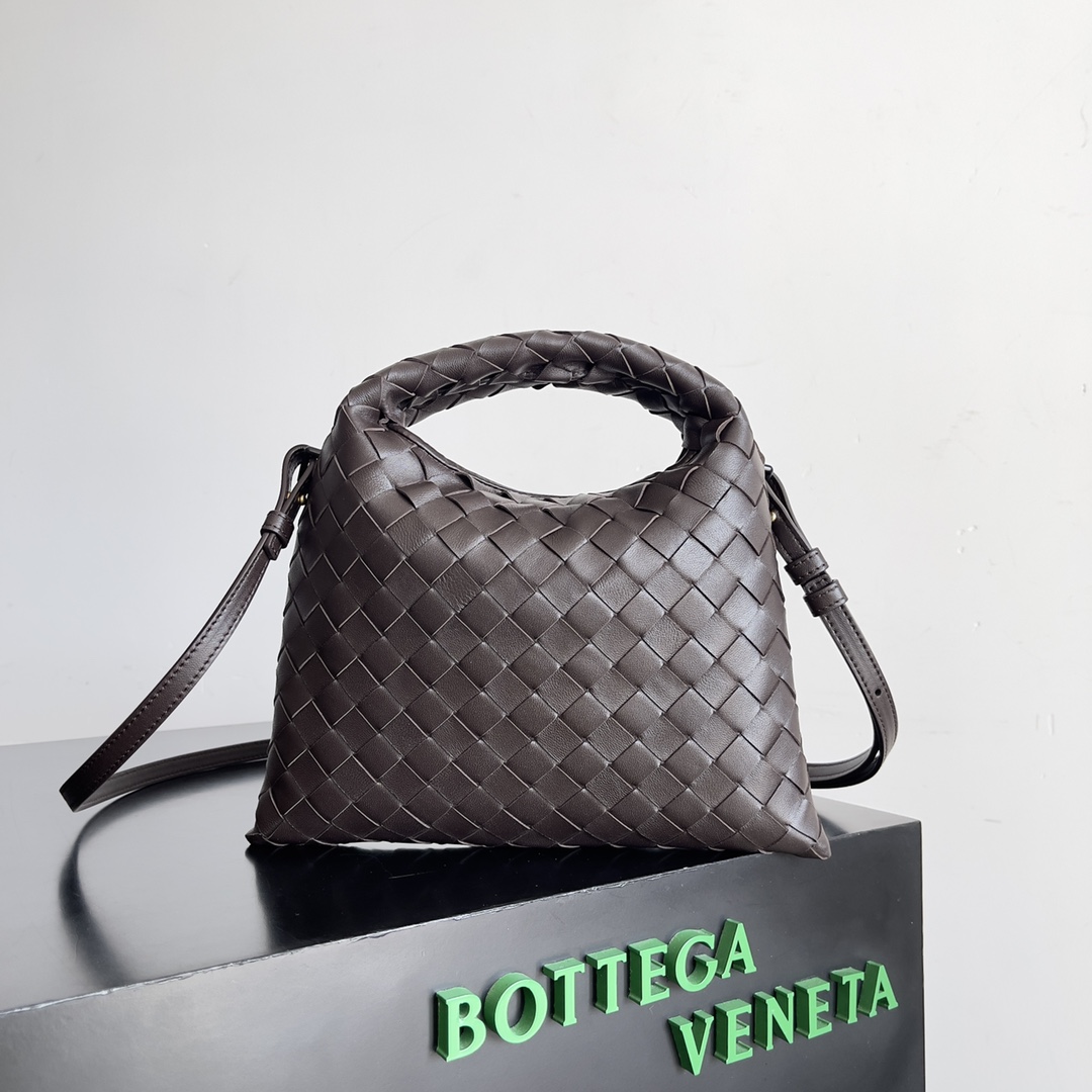 [TOP] Bottega Veneta BV Mini Hop Bag 25.5*14.5*11 cm - 2 Colors
