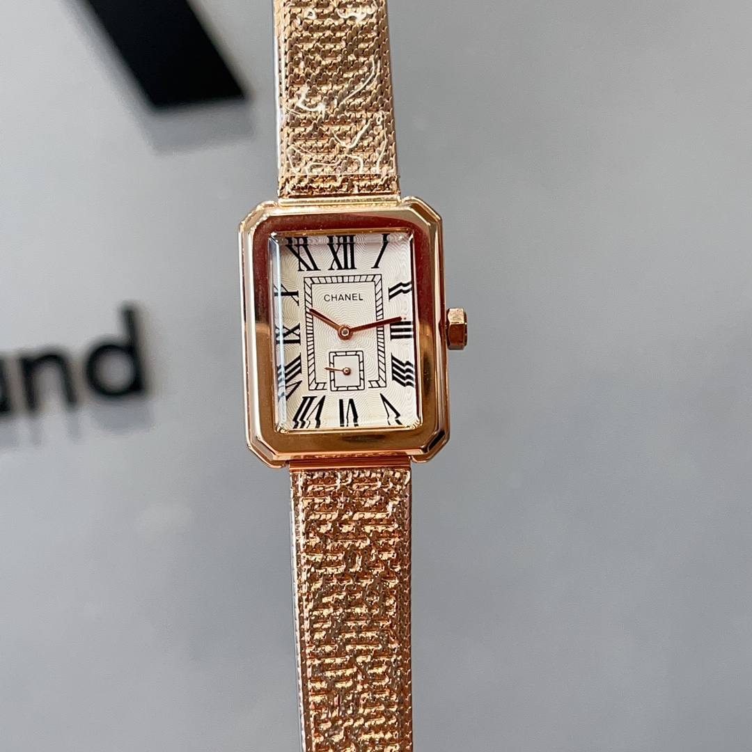 [TOP] CHANEL Quartz Movement Band Watch