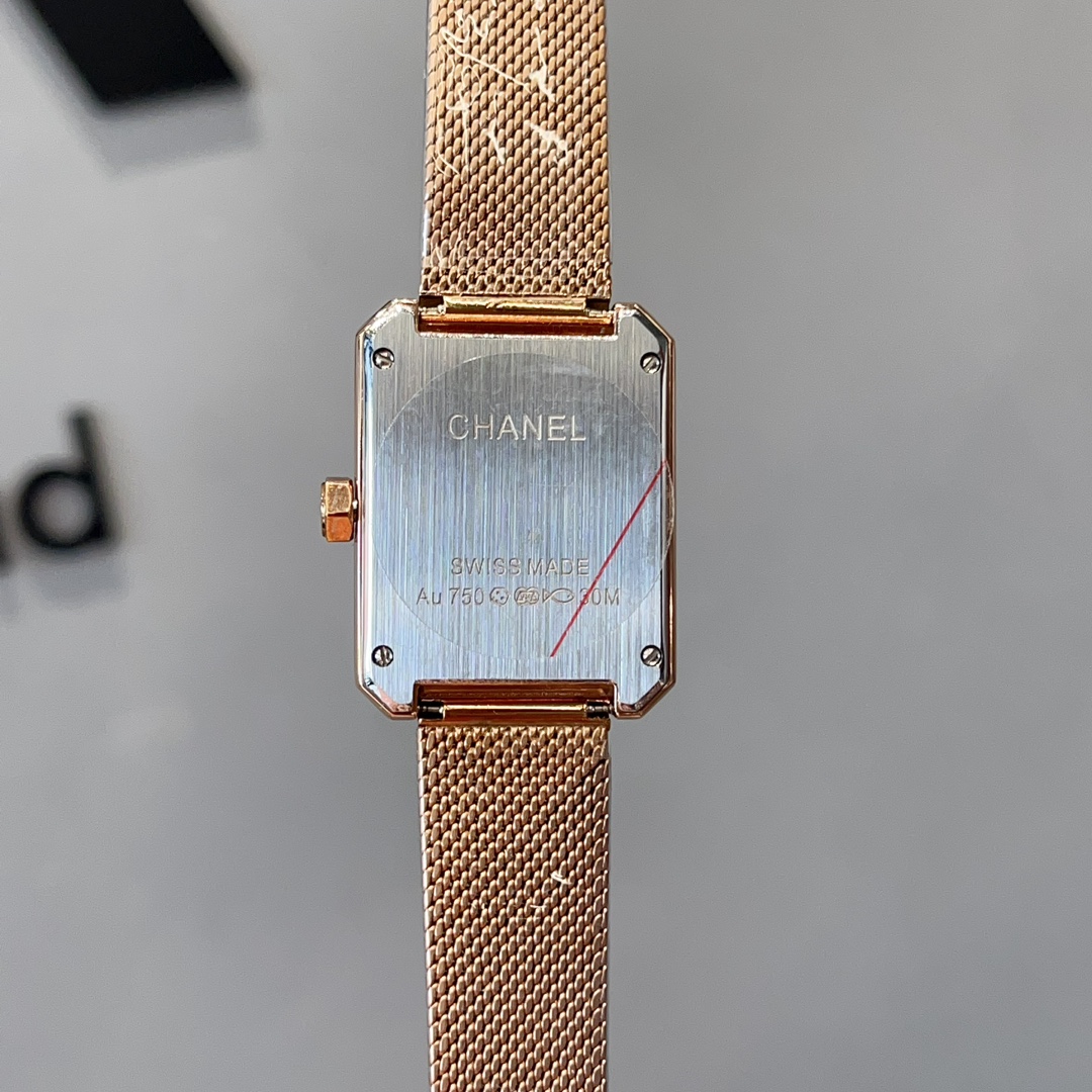 [TOP] CHANEL Quartz Movement Band Watch