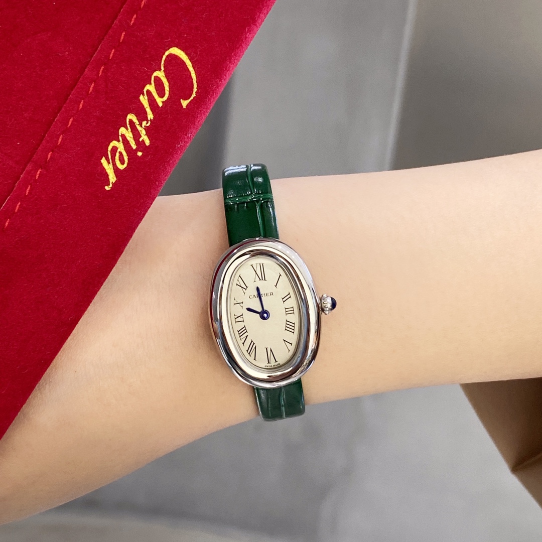 [TOP] Cartier Bathtub Series Watches 32x26mm  - 5 Colors