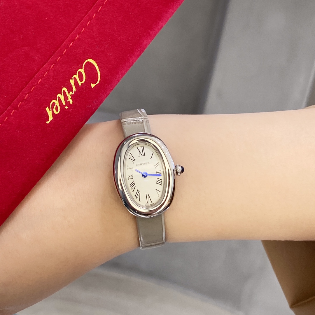 [TOP] Cartier Bathtub Series Watches 32x26mm  - 5 Colors