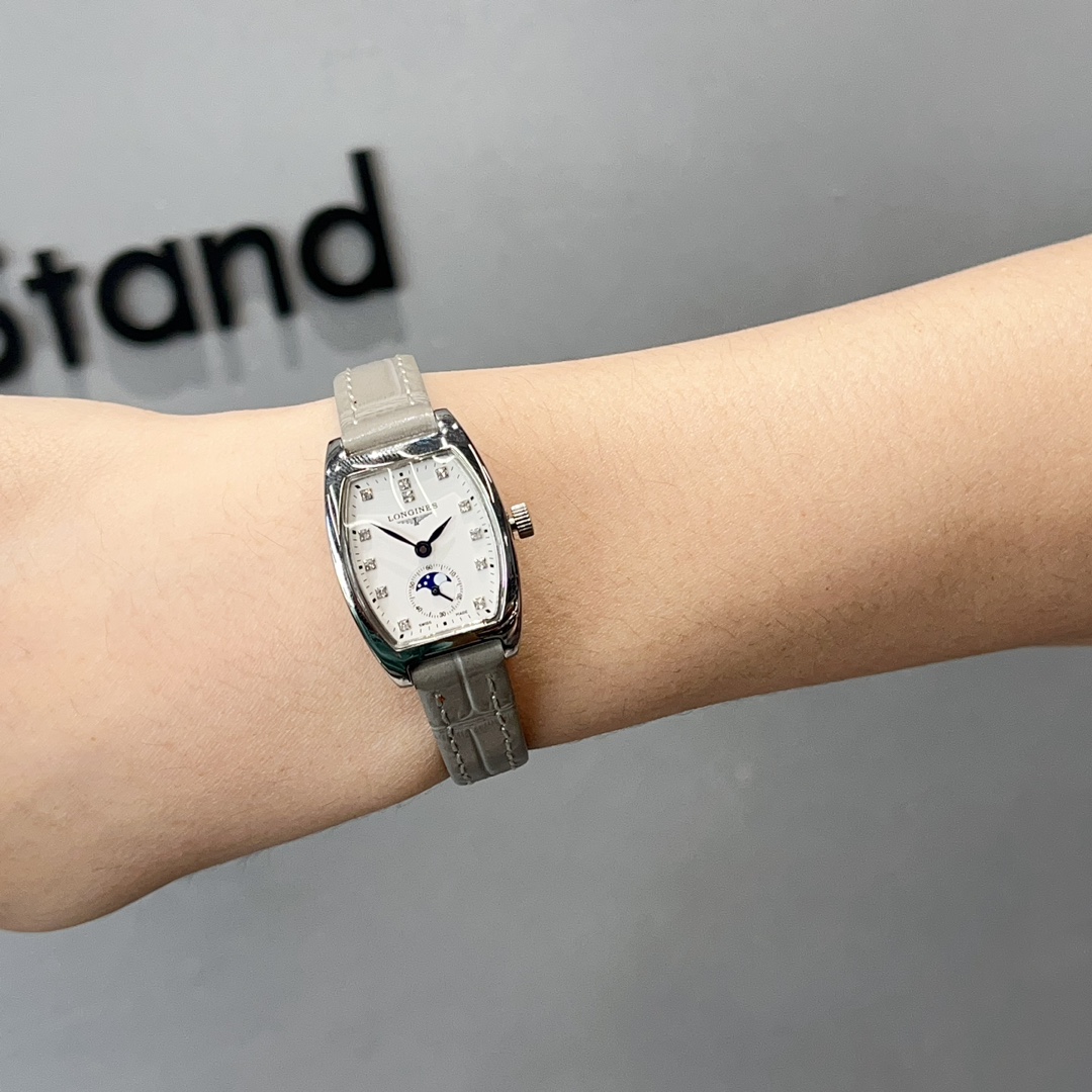 [TOP] LONGINES Barrel-Shaped Stainless Steel Watch 30.6mm - 6 Colors