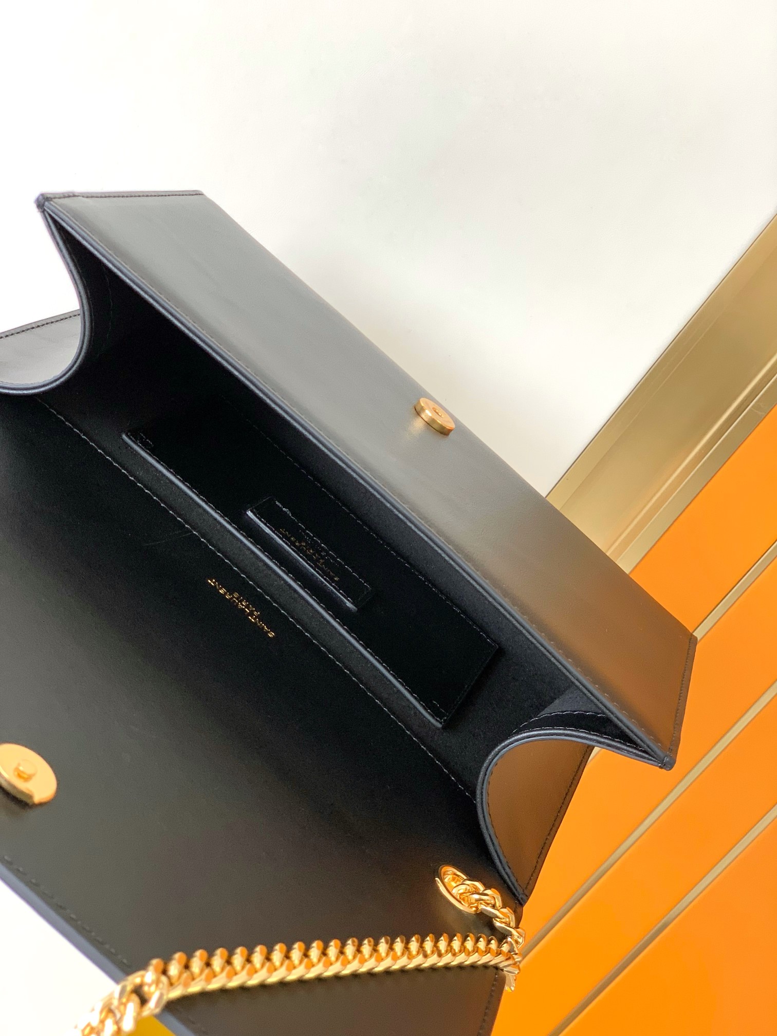 [TOP] Yves Saint Laurent YSL Monogram Kate Bag - 24x14.5x5cm & GHW