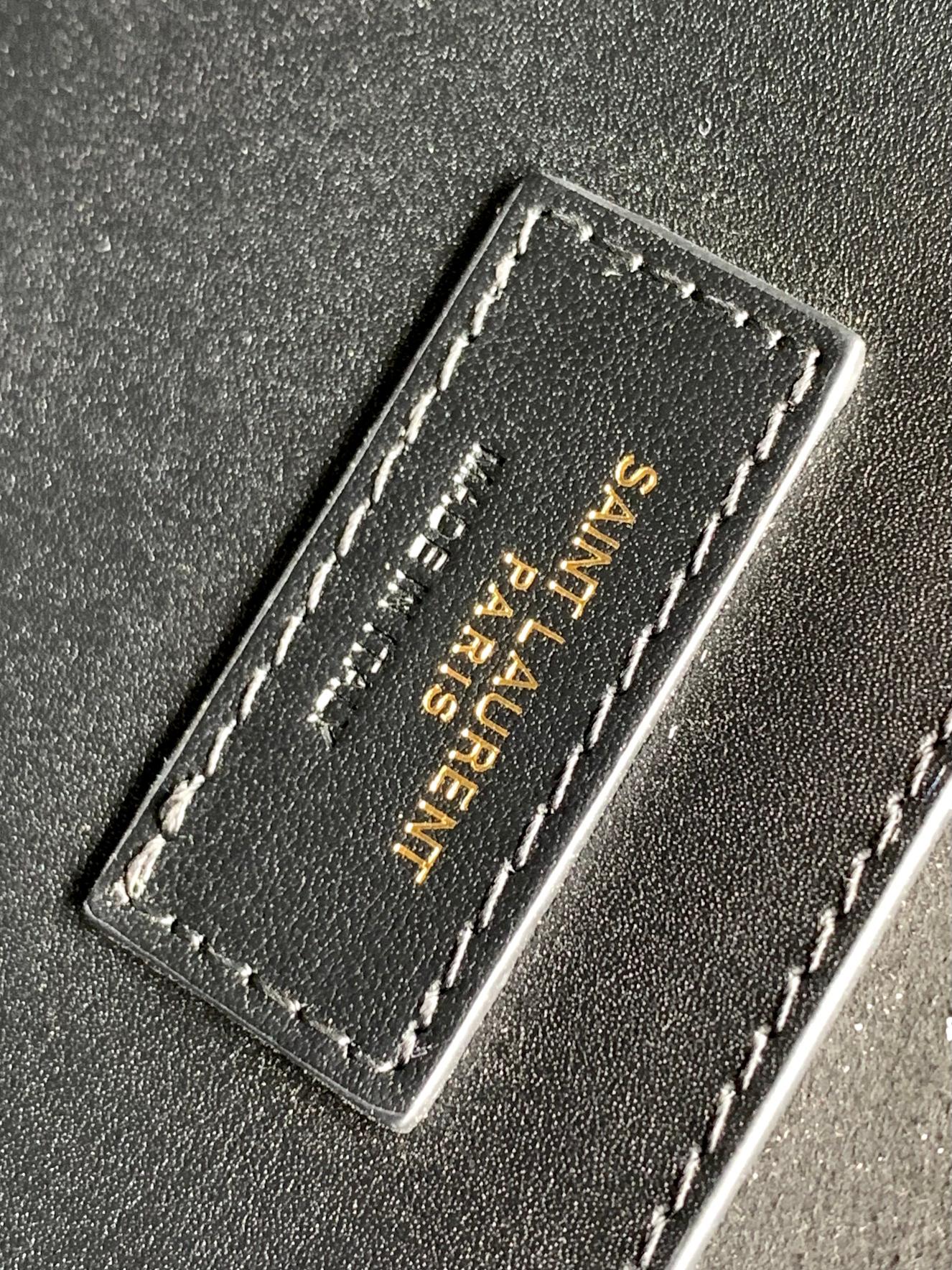 [TOP] Yves Saint Laurent YSL Monogram Kate Bag - 24x14.5x5cm & GHW