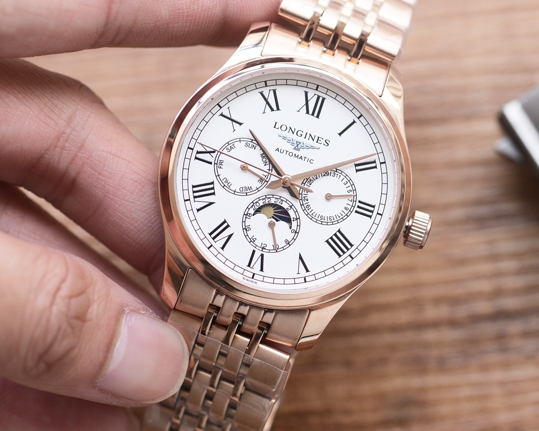 [TOP] LONGINES Men's Multifunctional Watch 41mm - 3 Colors