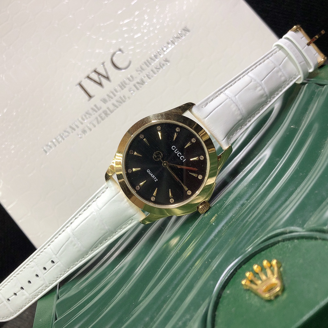 [TOP] GUCCI Guchi Simple Little Bee Women's  Watch 38mm - 3 Colors