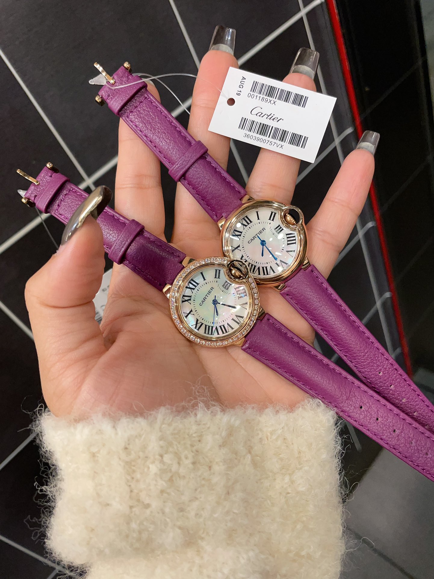 [TOP] Cartier Ruiji Fisheye Glass Watch 33mm